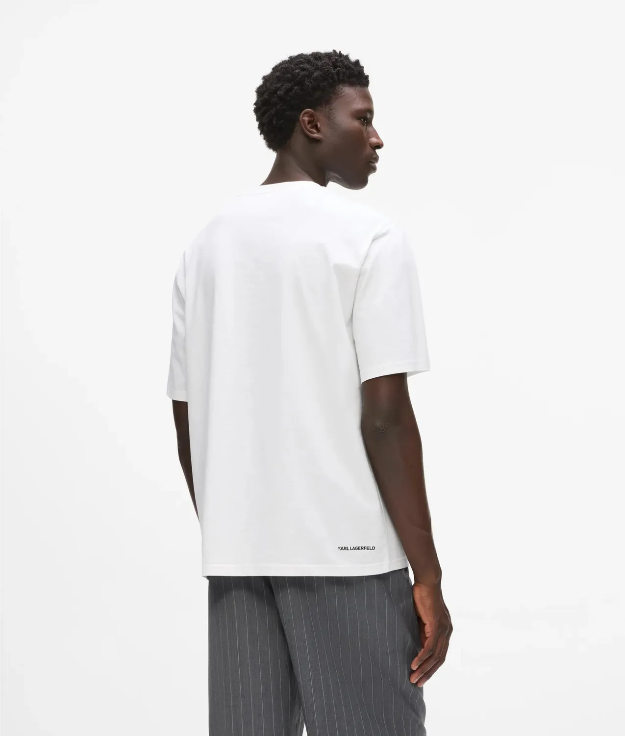 Karl Lagerfeld Ikon Peeking Pocket T-Shirt Tasche Roomy