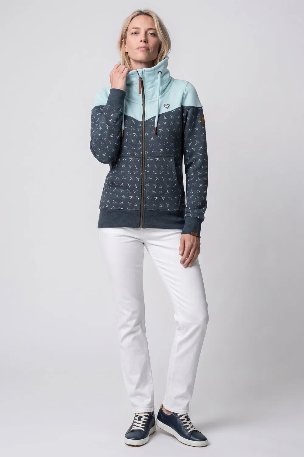 Alife & Kickin ValinaAK B Sweatjacke Dunkelblau Damen