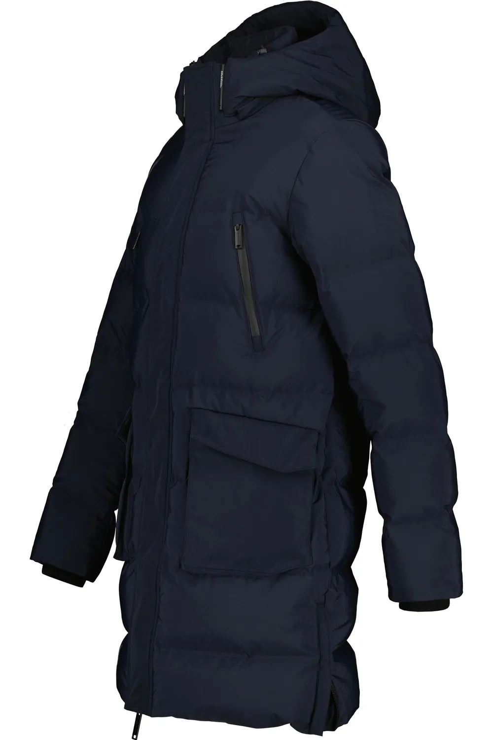 Alife & Kickin SaulAK A Puffer Parka Dunkelblau Herren warm