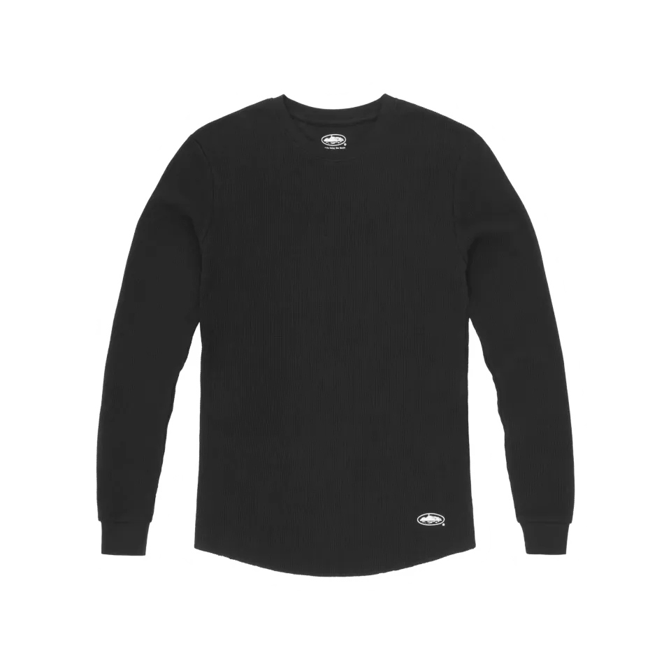 Corteiz Guerillaz Thermal LS Longsleeve Schwarz