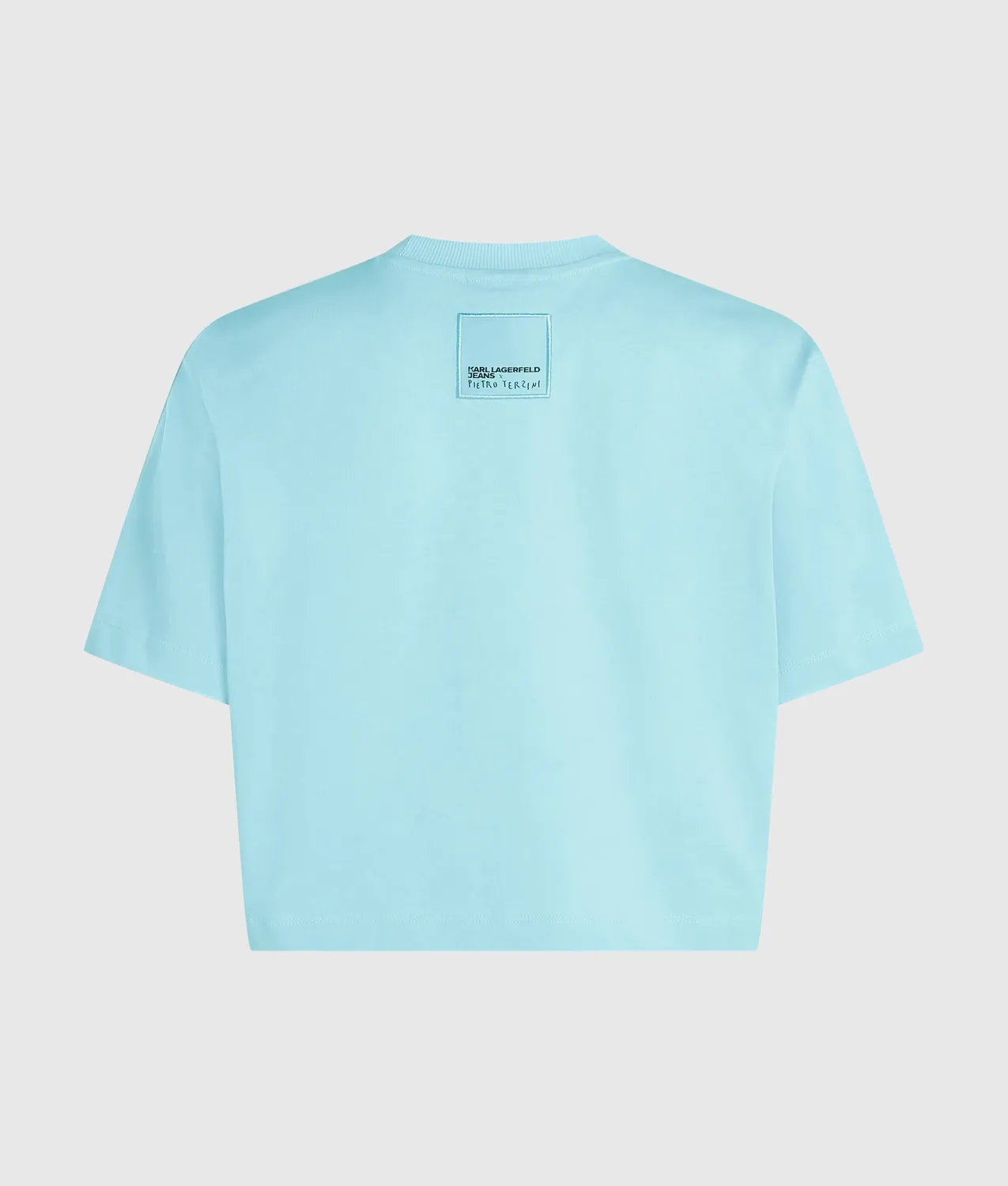 Karl Lagerfeld KLJ x Terzini Cropped T-Shirt Boxy