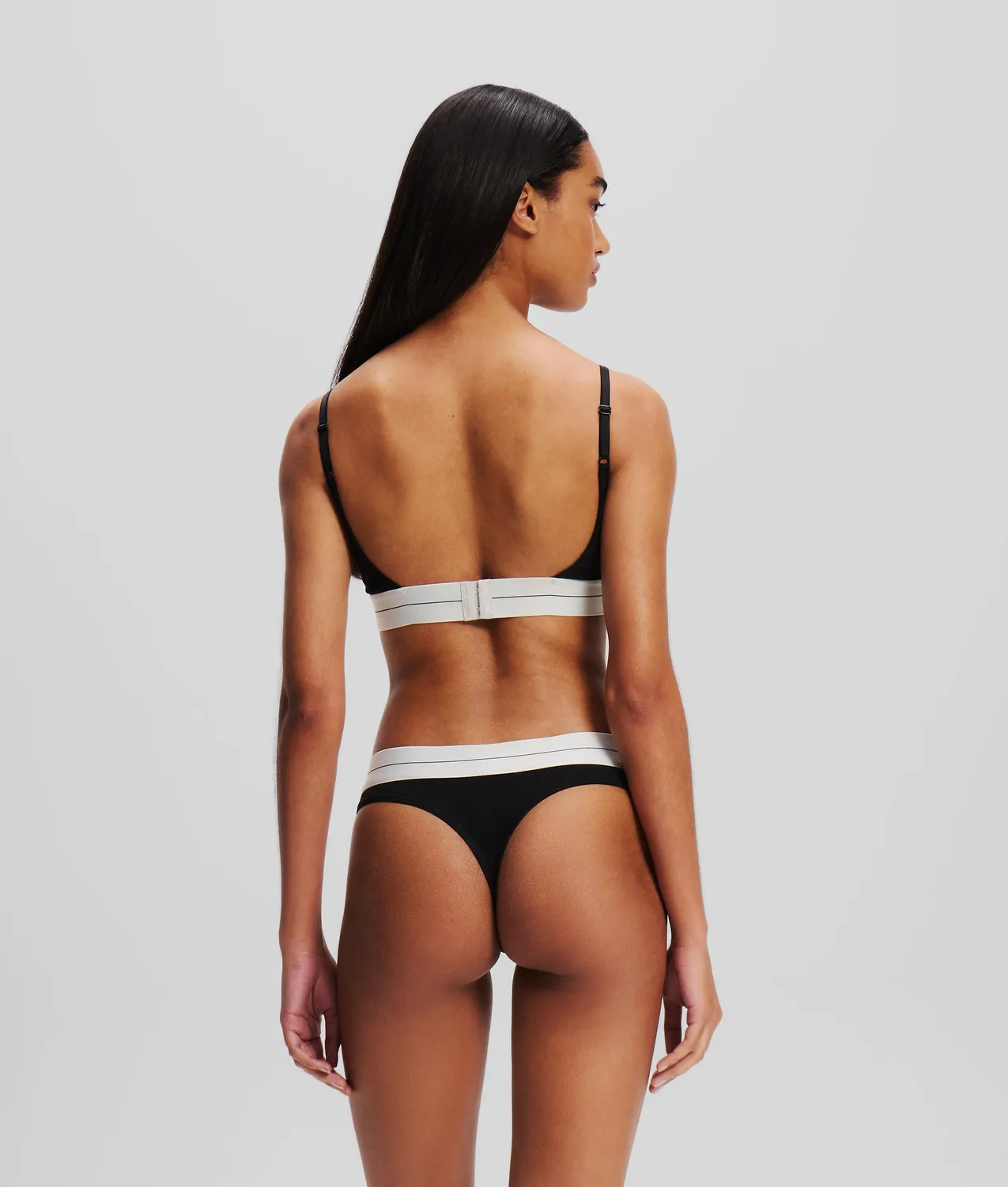 Karl Lagerfeld Hotel Karl String Thong Low-Rise