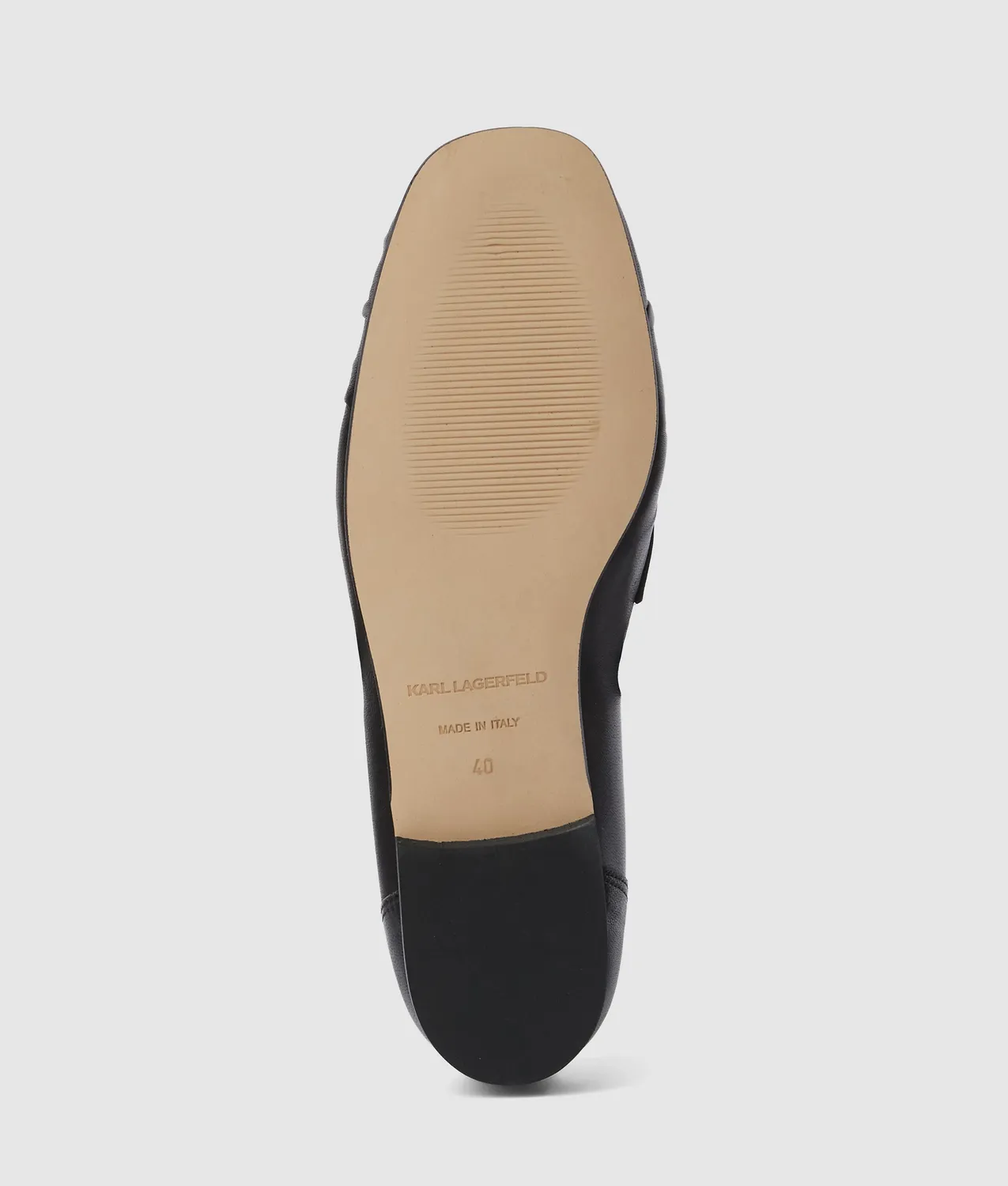 Karl Lagerfeld Eleia Loafer Leder Slip-on mit Signatur