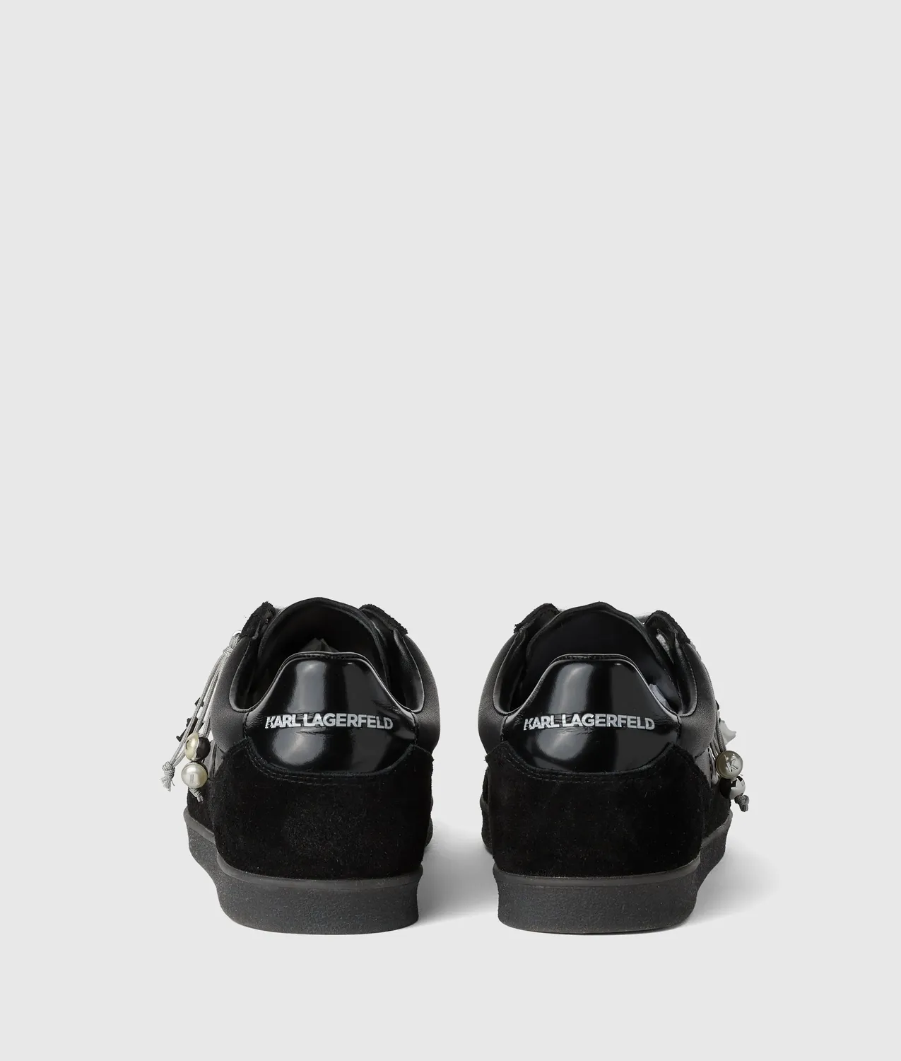 Karl Lagerfeld Kandidate Ikon Charms Sneaker Leder Gr.4-10