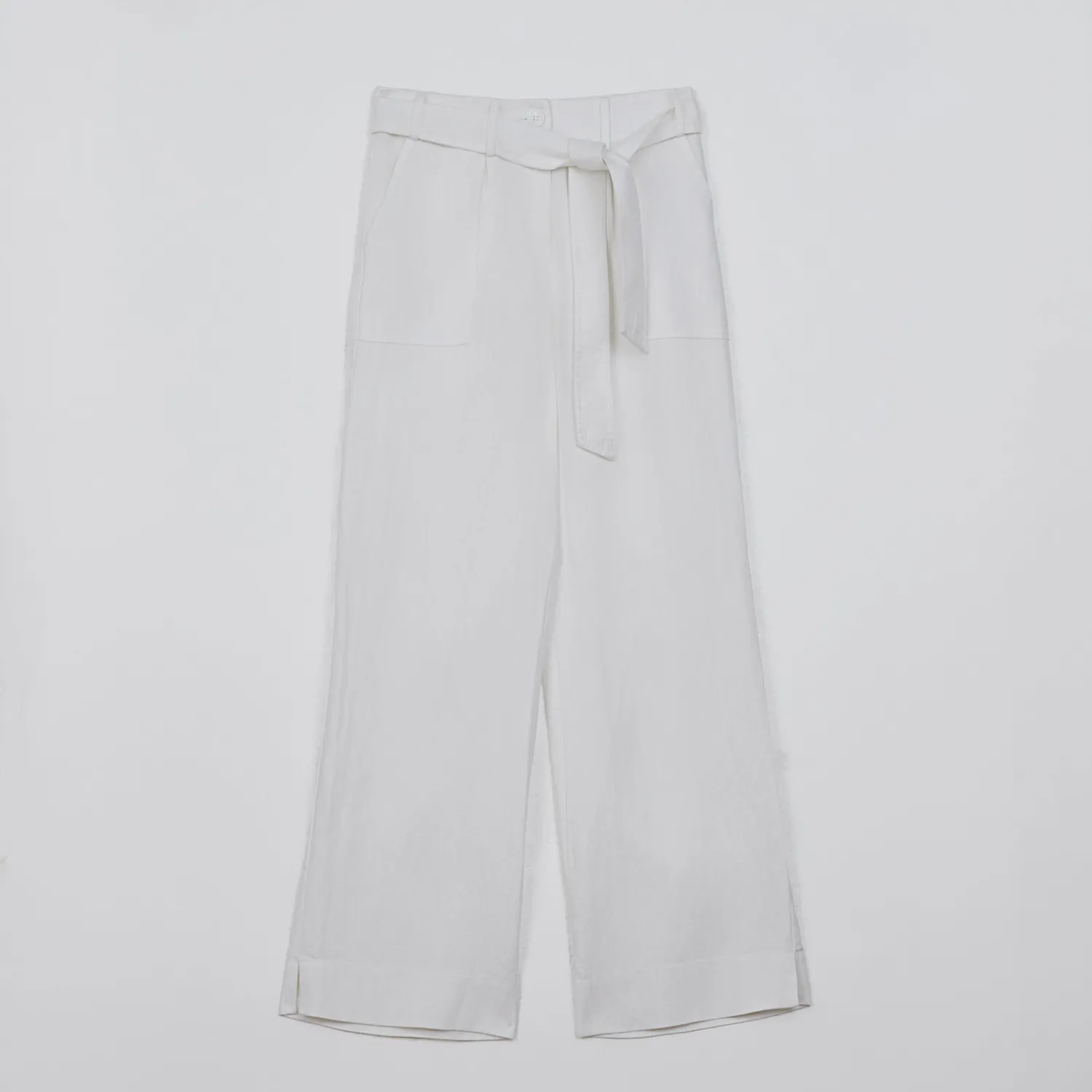Senatex Lyocell-Leinen Hose Off-White