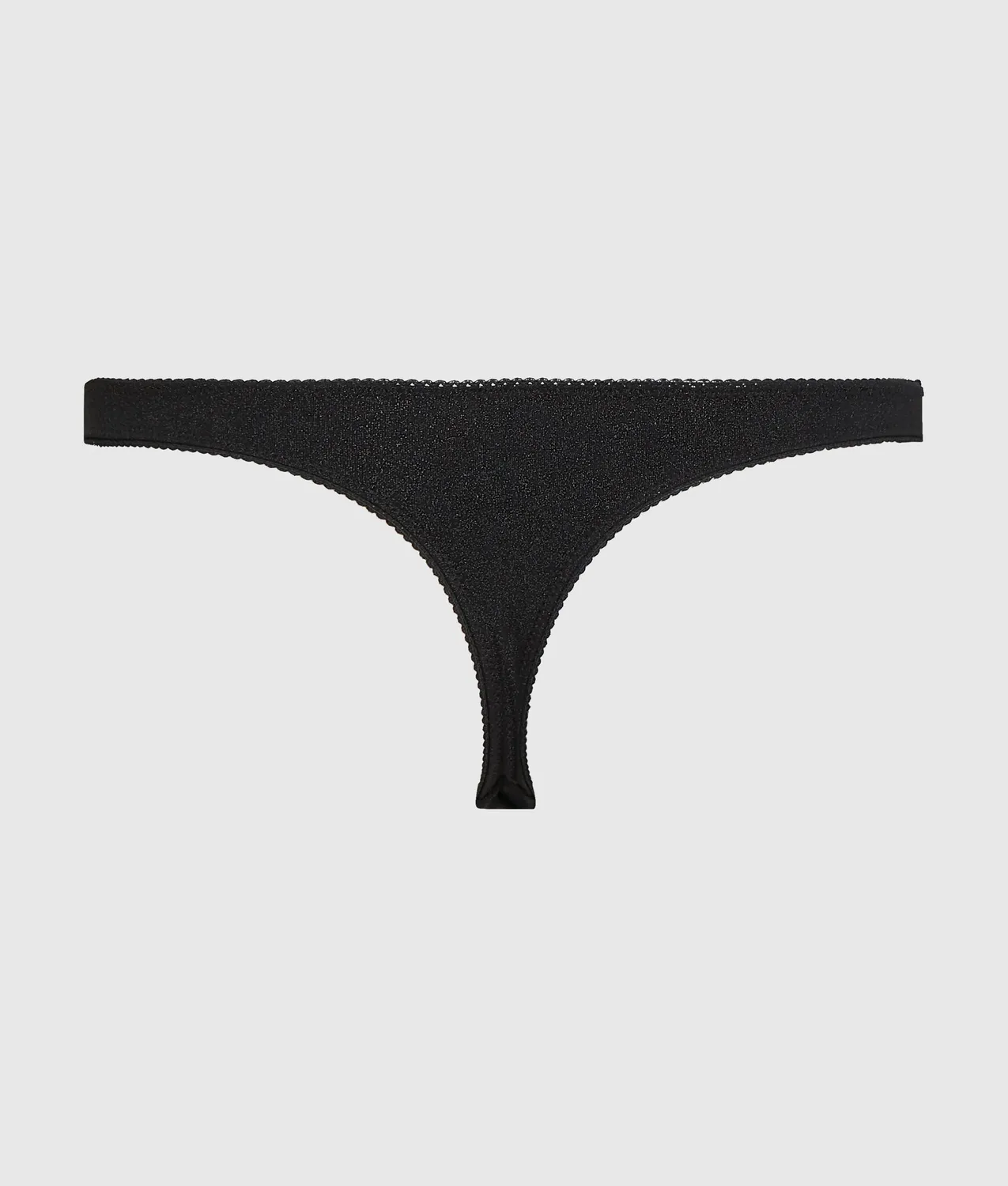 Karl Lagerfeld Ikon Glitter String mit Schleife