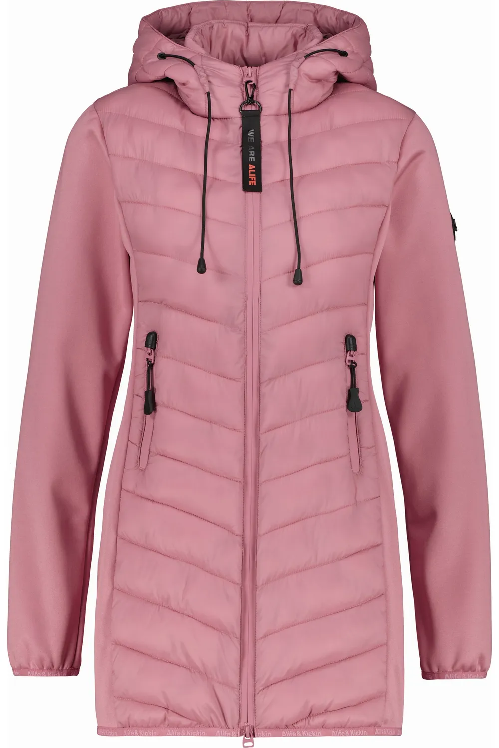 Alife & Kickin YlvaAK A Jacke rot lang Hybrid Damen
