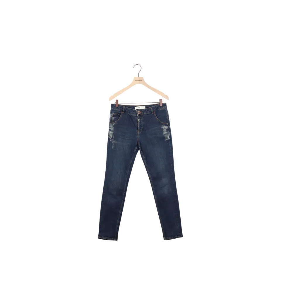 Mos Mosh ReLoved MMSeal Jeans Dark Blue Denim 28 Secondhand