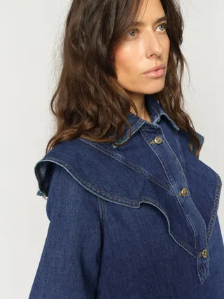 Mos Mosh Irina Denim Bluse Jeans Regular Fit