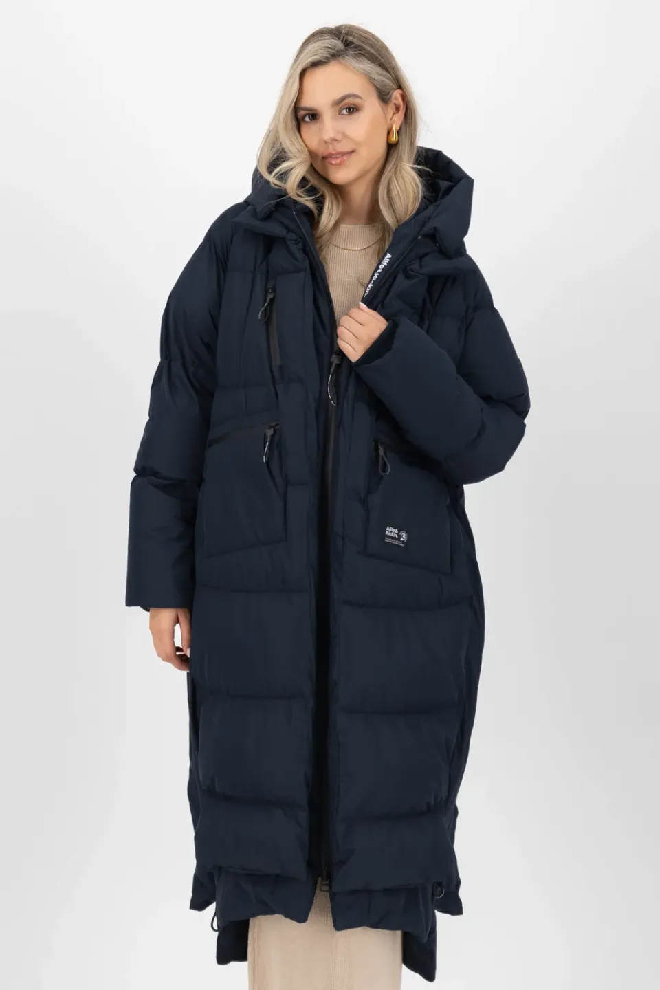 Alife & Kickin RihannaAK A Puffer Coat Dunkelblau Damen