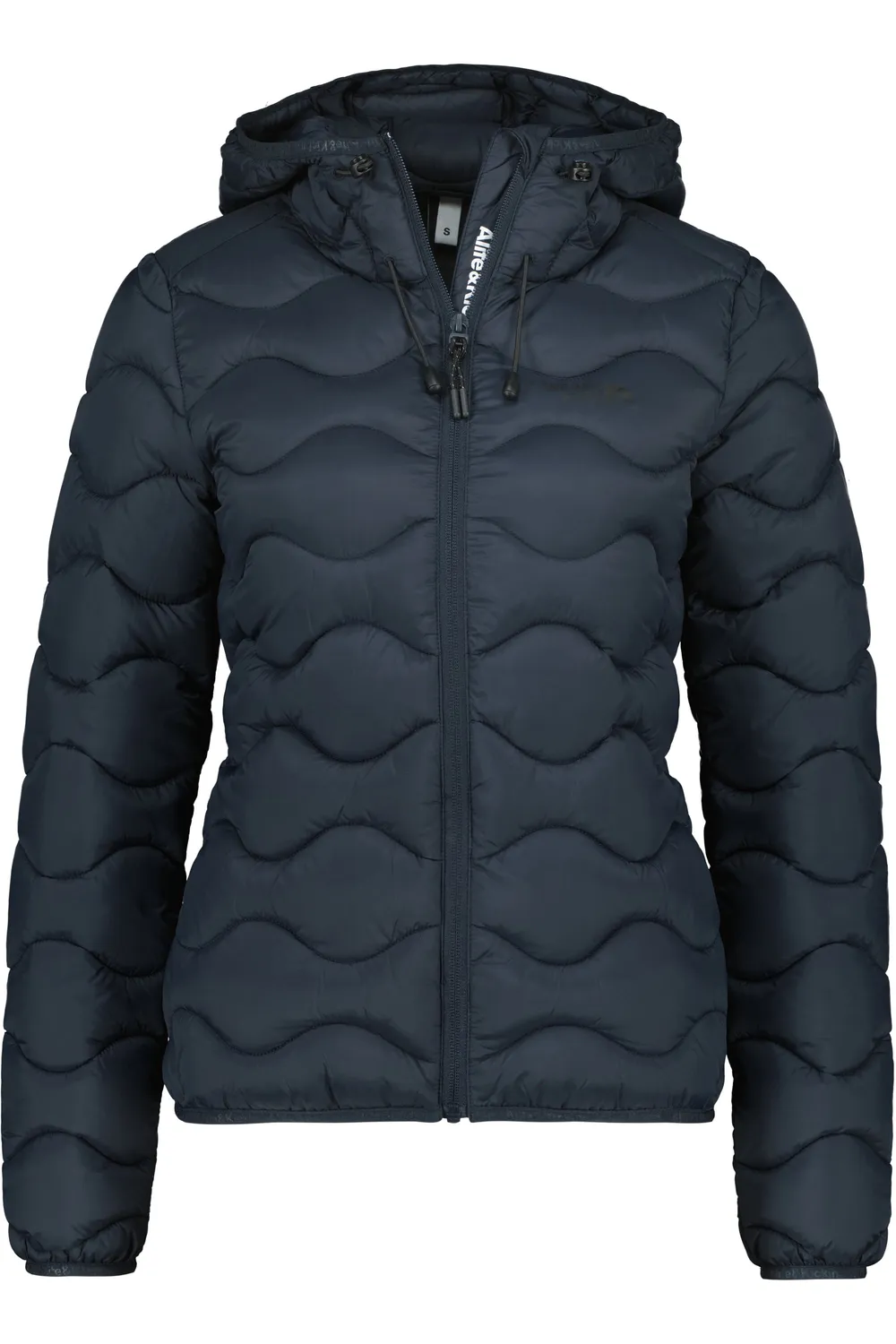 Alife & Kickin RoxanneAK A Pufferjacke Dunkelblau mit Kapuze