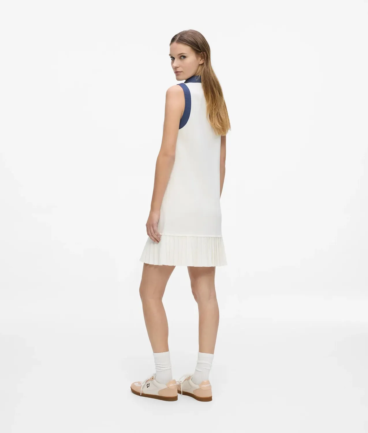 Karl Lagerfeld Ikon Knit Strickkleid Denim Damen