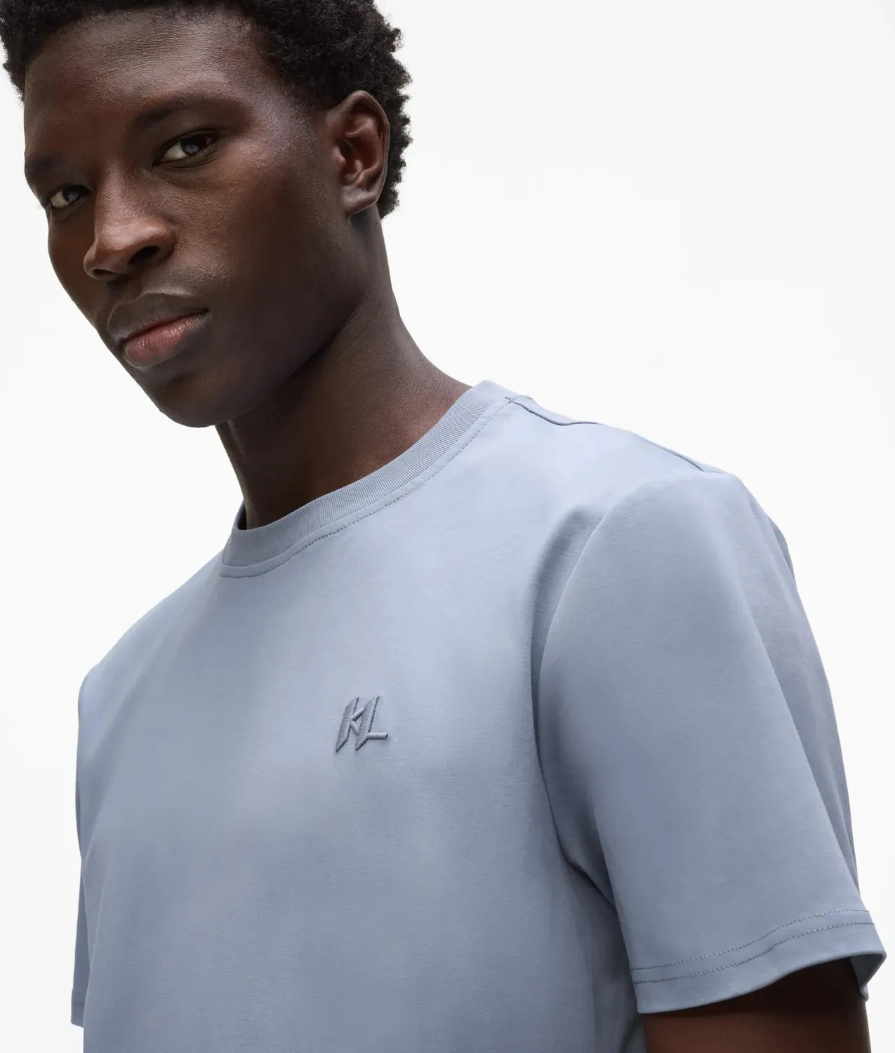 Karl Lagerfeld Monogram T-Shirt regular Herren Stick
