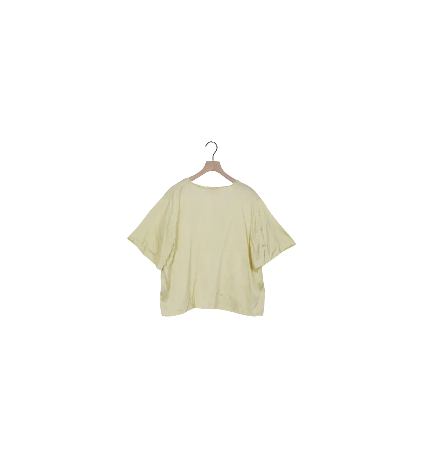 Mos Mosh MMEvie V-Neck Satinbluse French Vanilla M relaxed