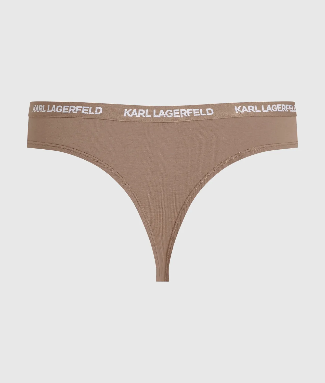 Karl Lagerfeld Logo String Tanga 3er-Pack Baumwolle
