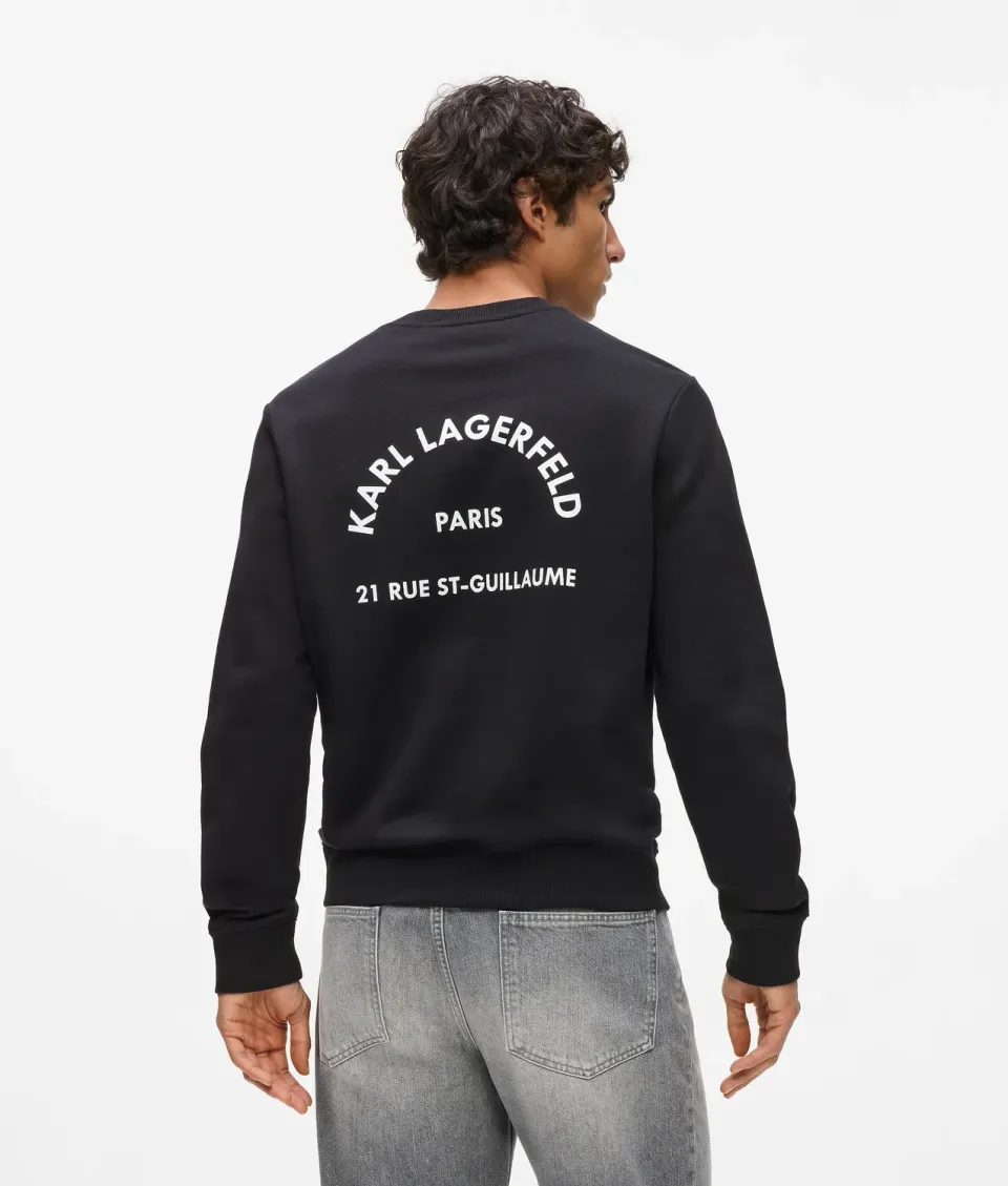 Karl Lagerfeld Rue St-Guillaume Sweatshirt Bio-Baumwolle