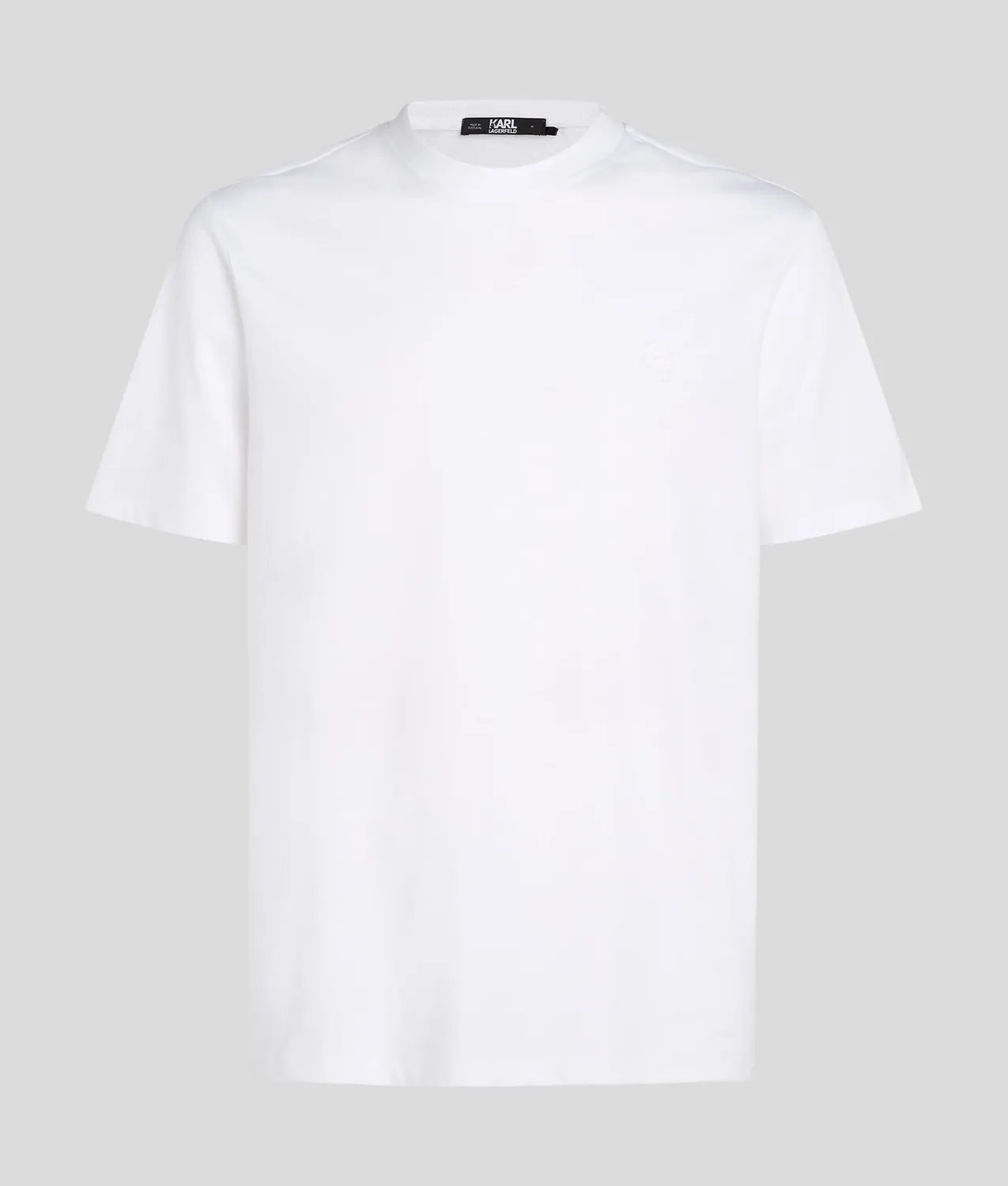 Karl Lagerfeld Ikon Kameo T-Shirt Baumwolle Stick