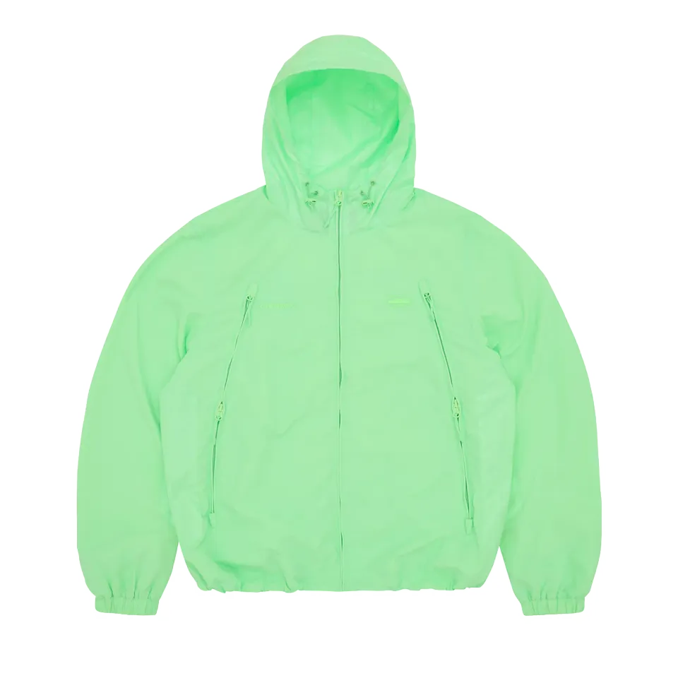 Corteiz Litework Quattro Jacke Green Nylon Mesh