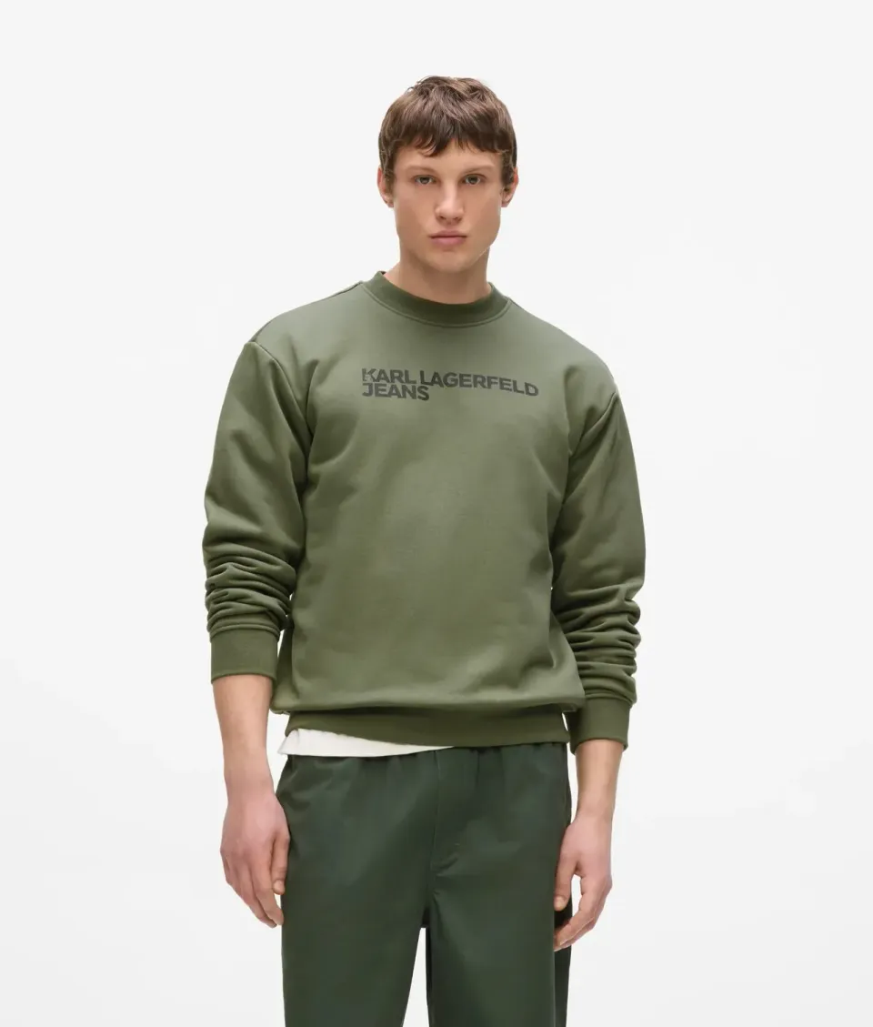 Karl Lagerfeld KL Jeans Sweatshirt Logo Regular-Fit