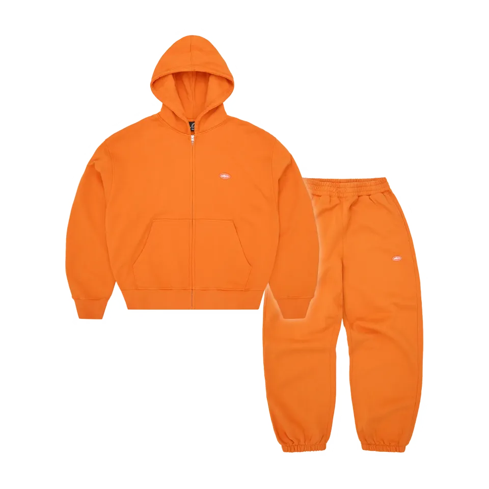 Corteiz Mini Island Hoodie Trainingsanzug Orange
