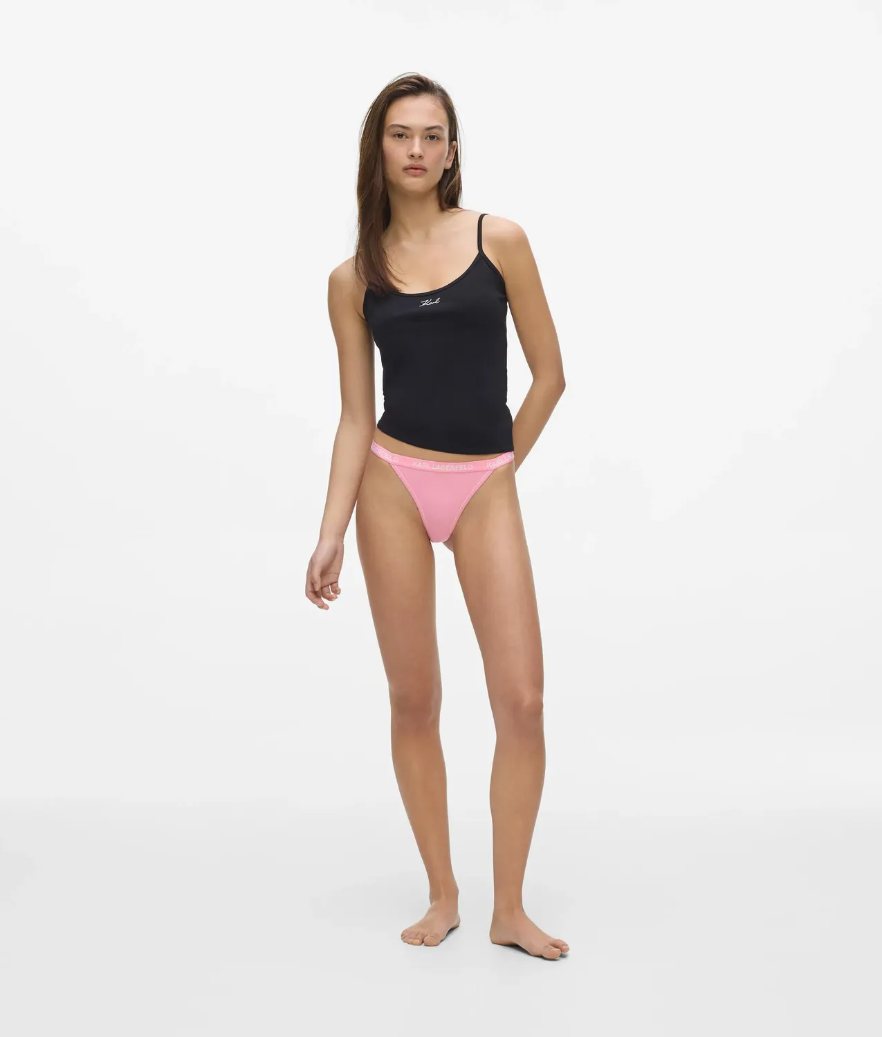 Karl Lagerfeld Logo Brazilian Slip 7er-Pack Bio