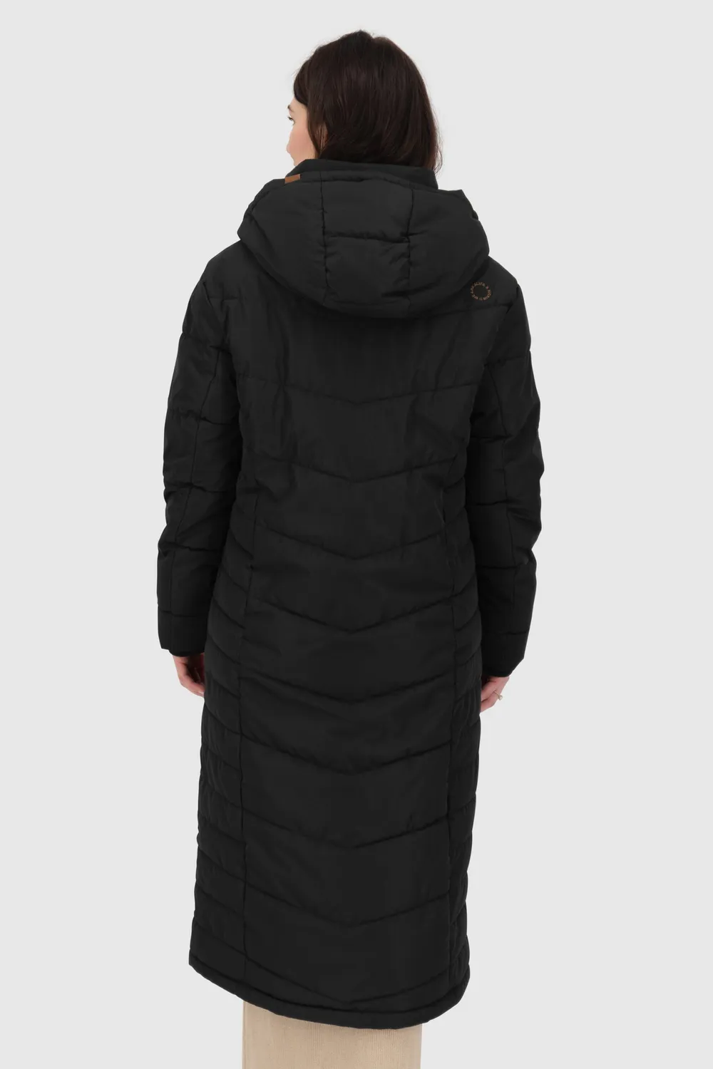 Alife & Kickin JuaAK A Puffer Coat Schwarz Damen warm