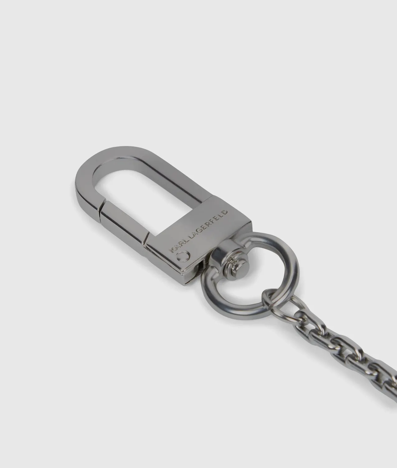 Karl Lagerfeld Ikon Gondola Keychain Technical Leather