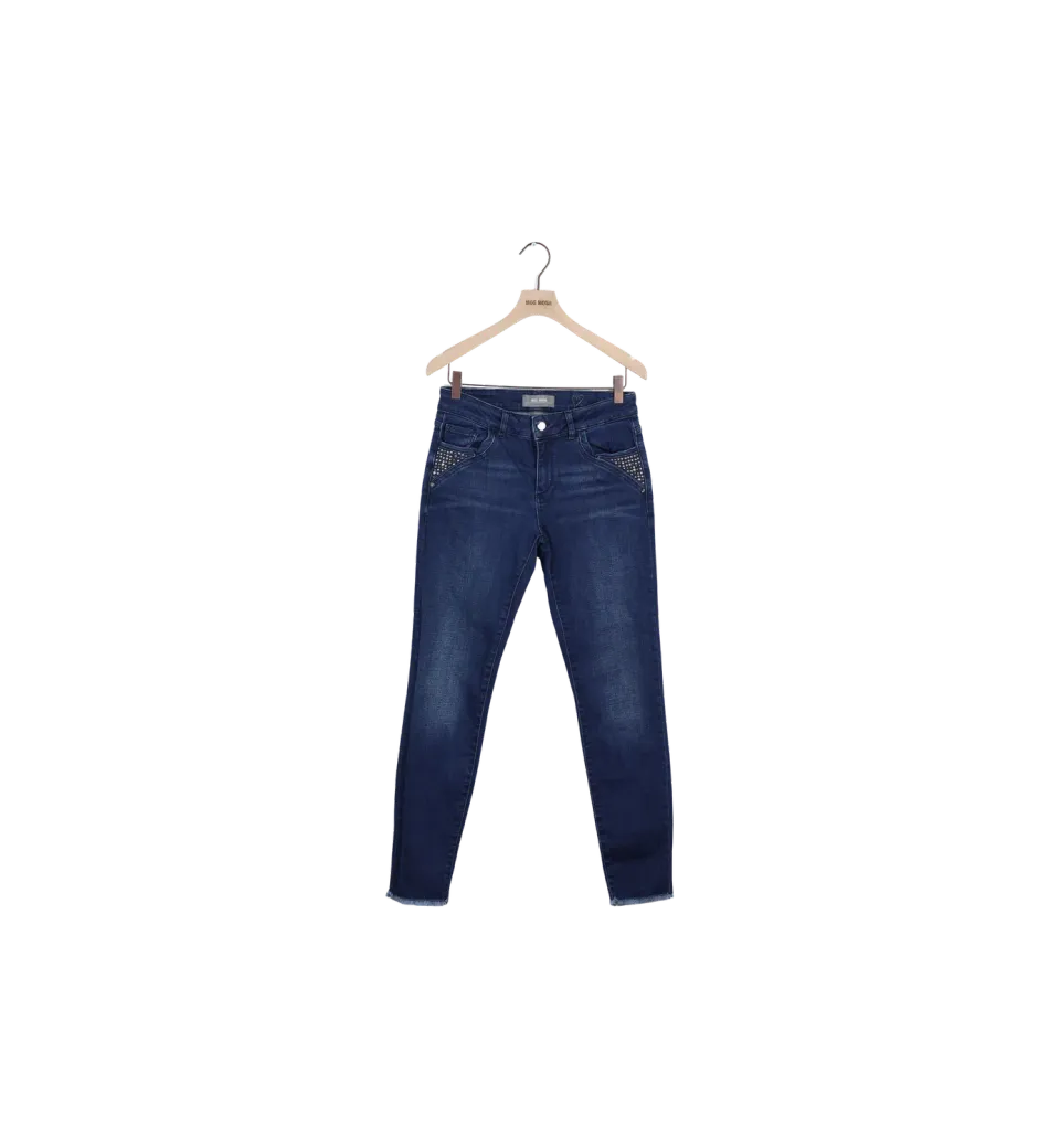 Mos Mosh MMSumner Roll Jeans Dark Blue Gr. 28