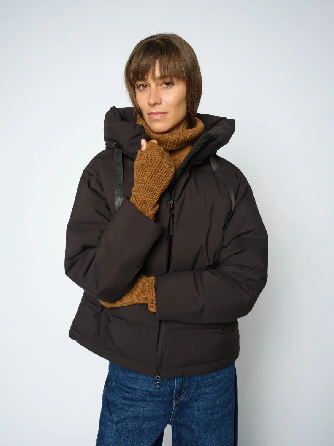 Mos Mosh MMTova Wool Rib Fäustlinge Wolle one size