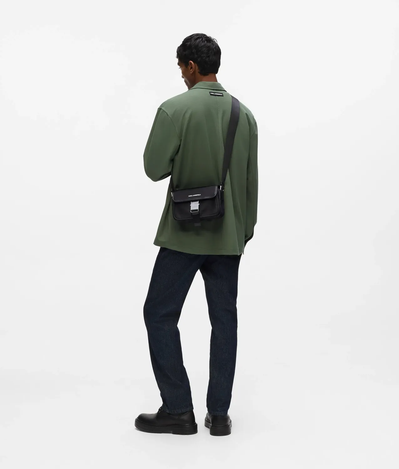 Karl Lagerfeld K Nylon Umhängetasche Schnalle