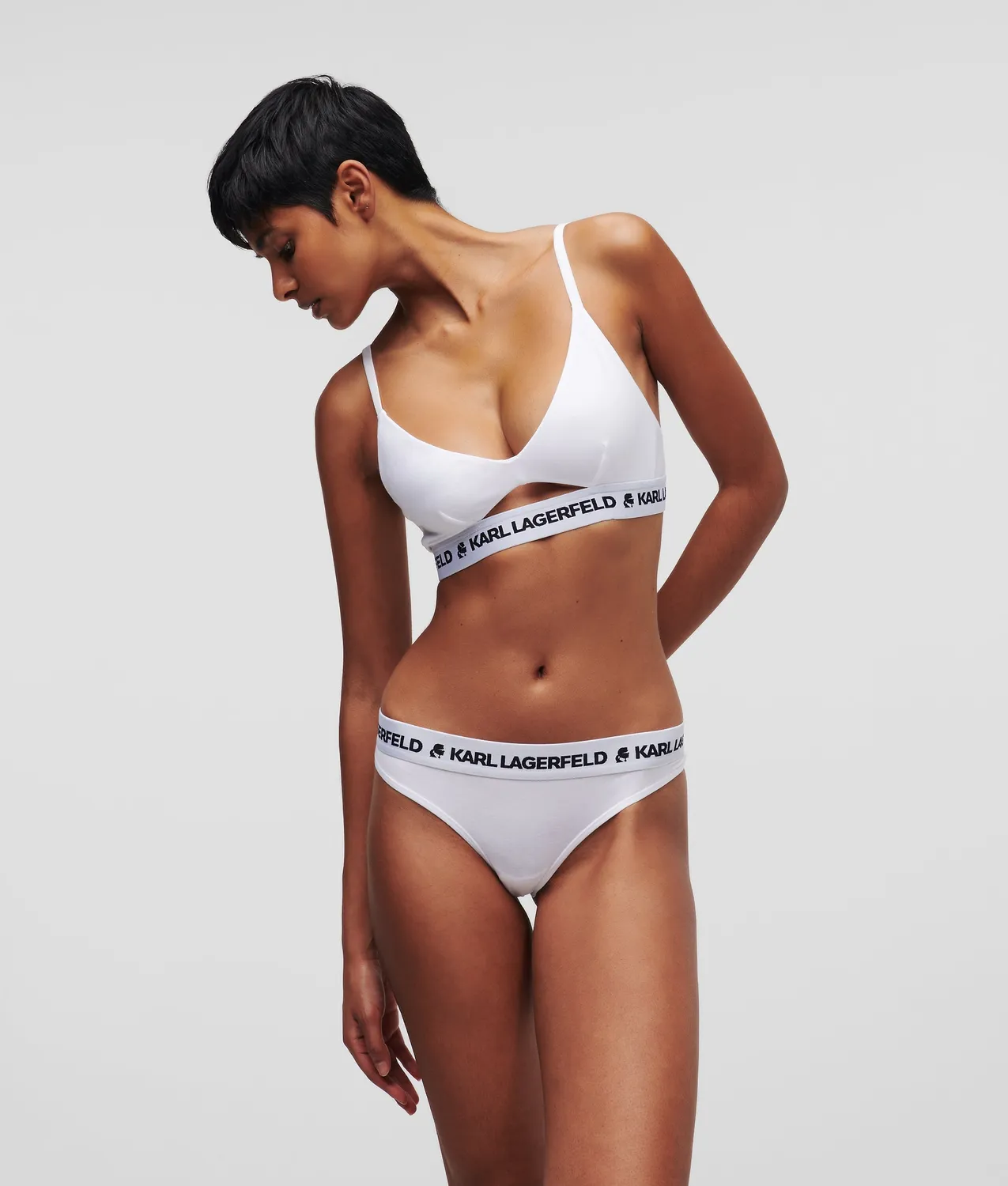 Karl Lagerfeld Logo String Tanga XS-XL Damen