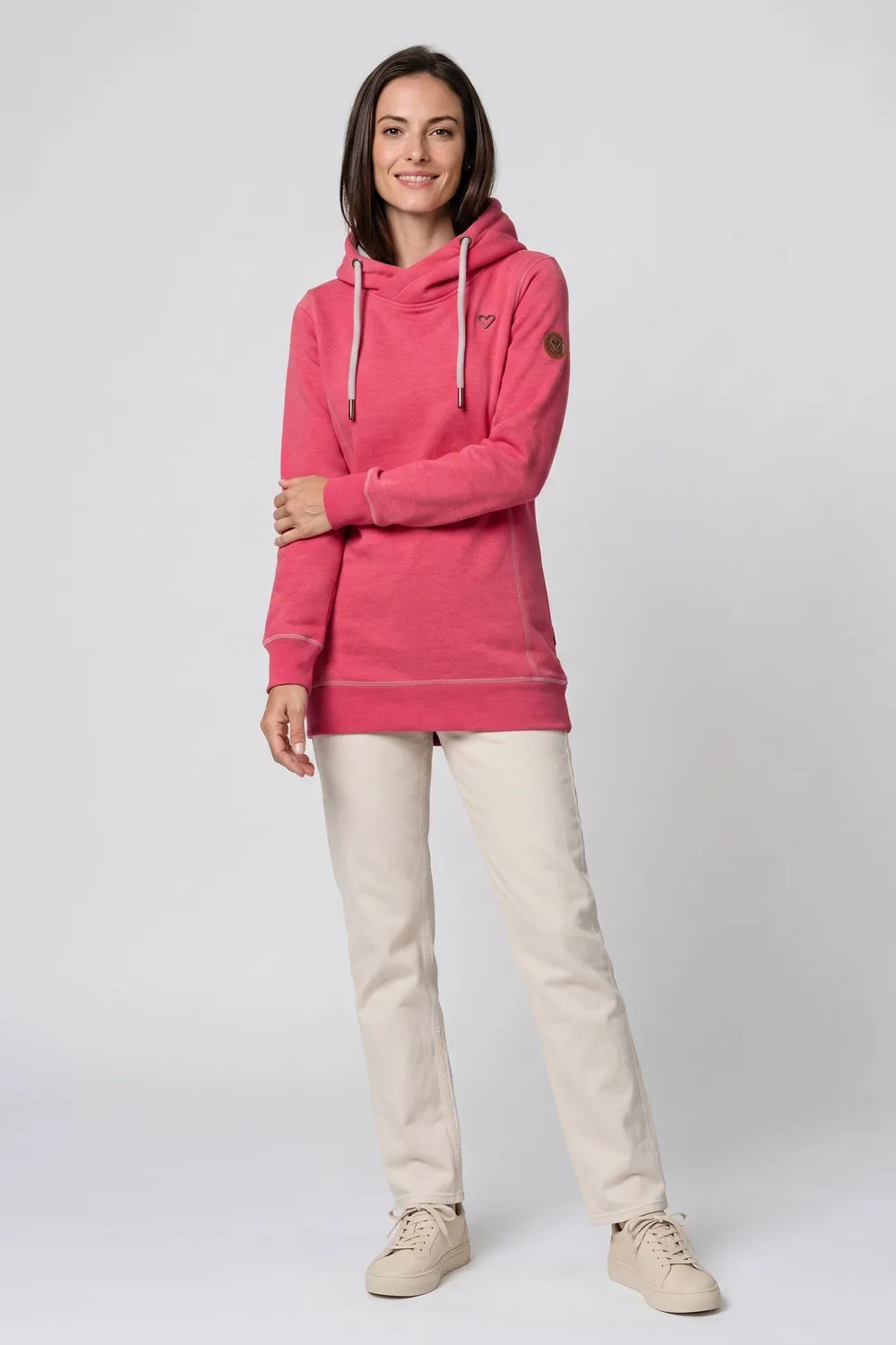 Alife & Kickin AlvaAK A Hoodie Rot Kapuze