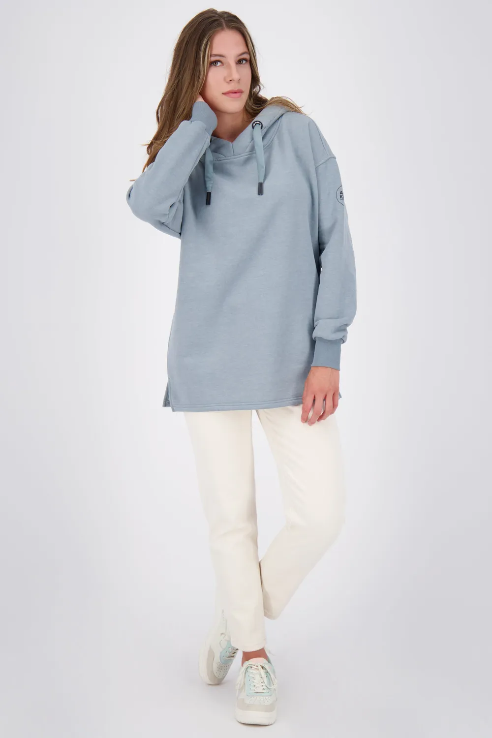 Alife & Kickin JessicaAK A Sweat Grau mit Kapuze