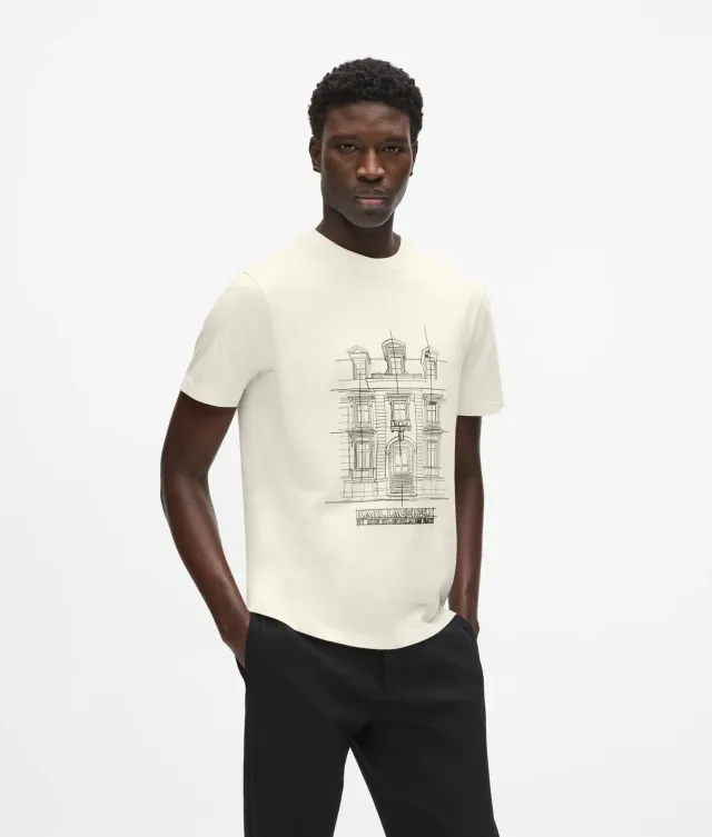 Karl Lagerfeld Maison de Karl Sketch T-Shirt XL Bio