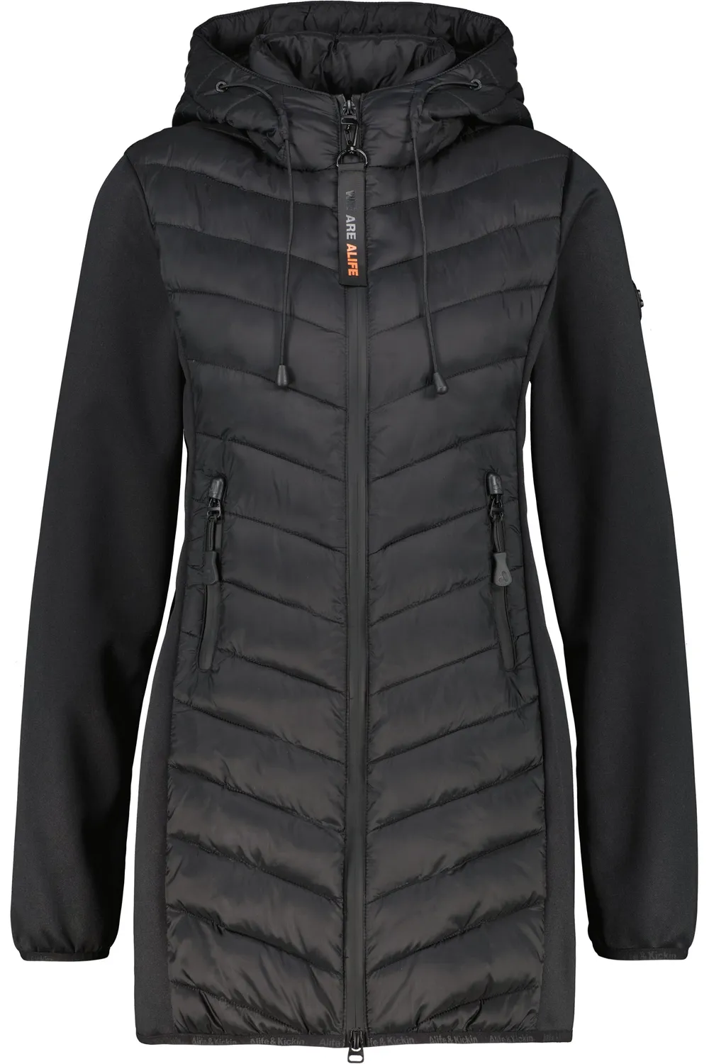 Alife & Kickin YlvaAK A Hybrid Jacke Schwarz Damen