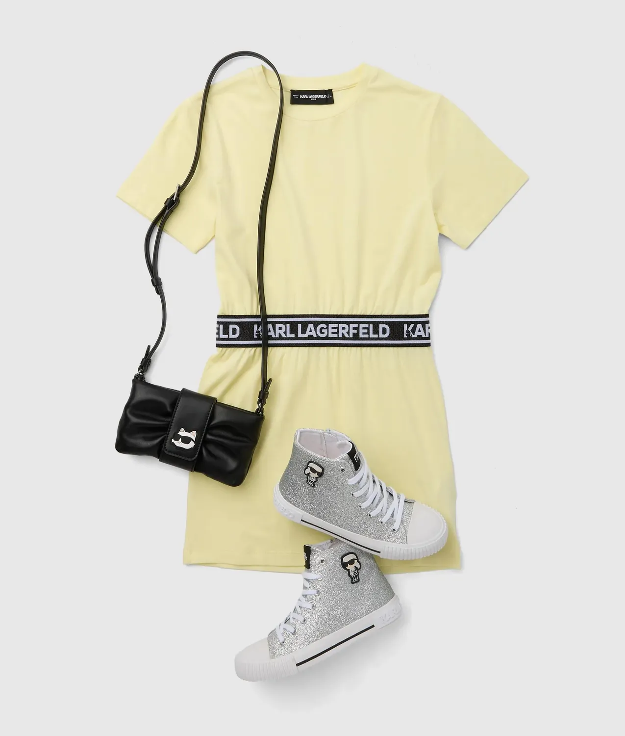 Karl Lagerfeld T-Shirt Kleid Logo Mädchen