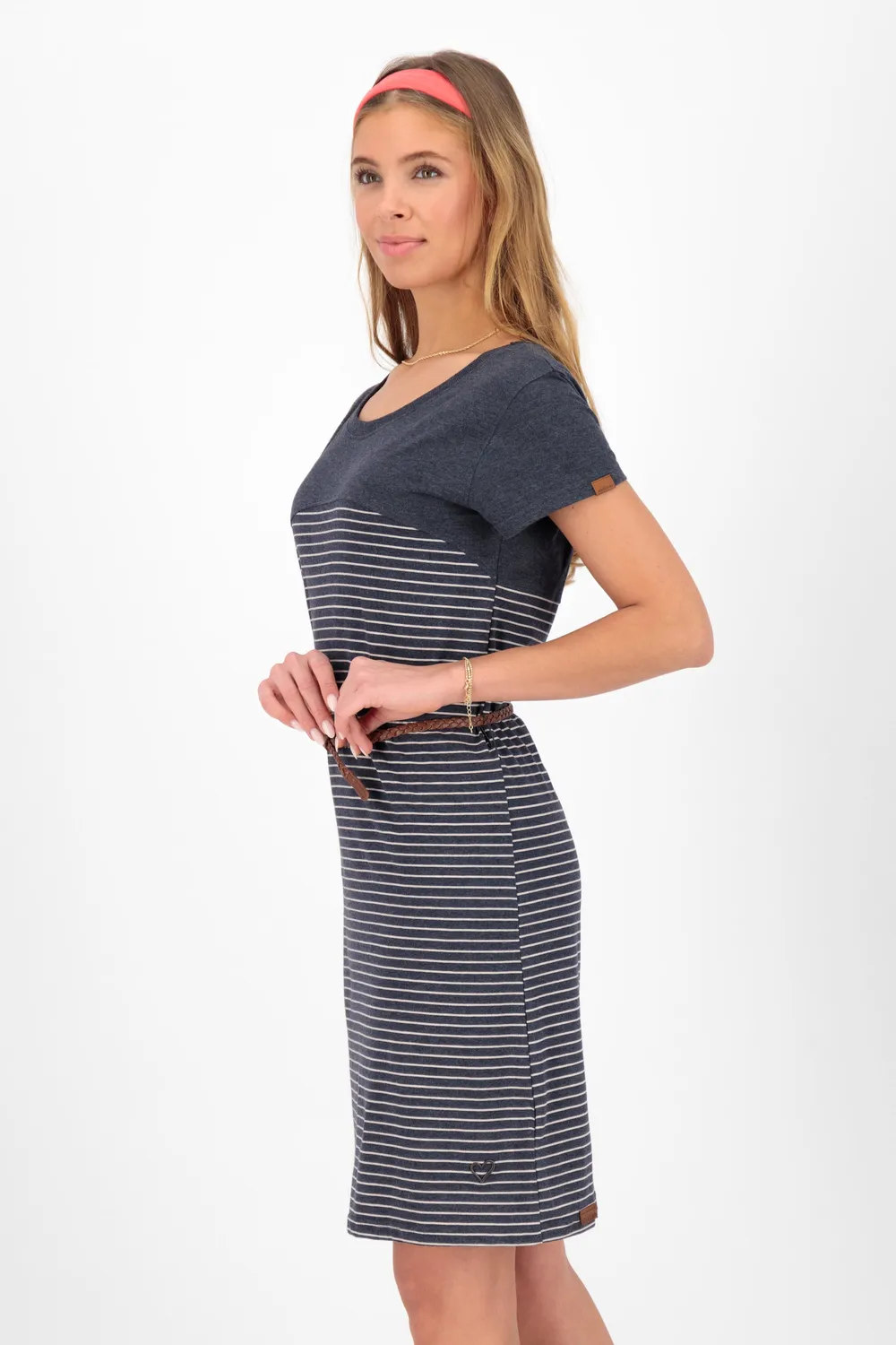 Alife & Kickin ClarinaAK Z T-Shirtkleid Dunkelblau