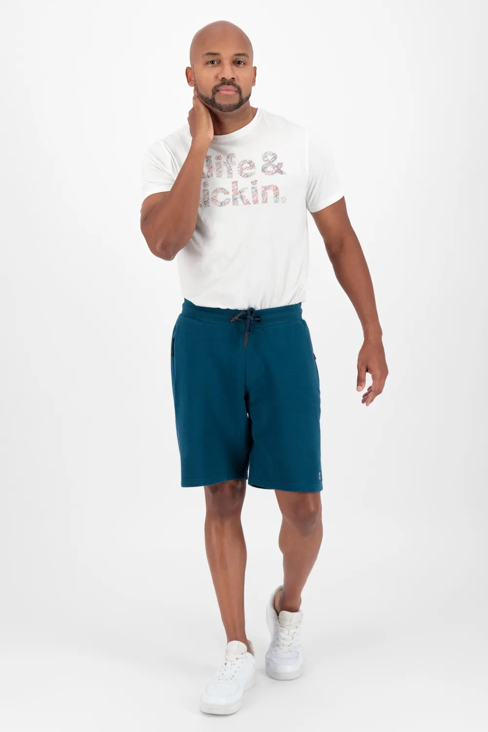 Alife & Kickin AndyAK A Shorts dunkelblau Herren Sweat