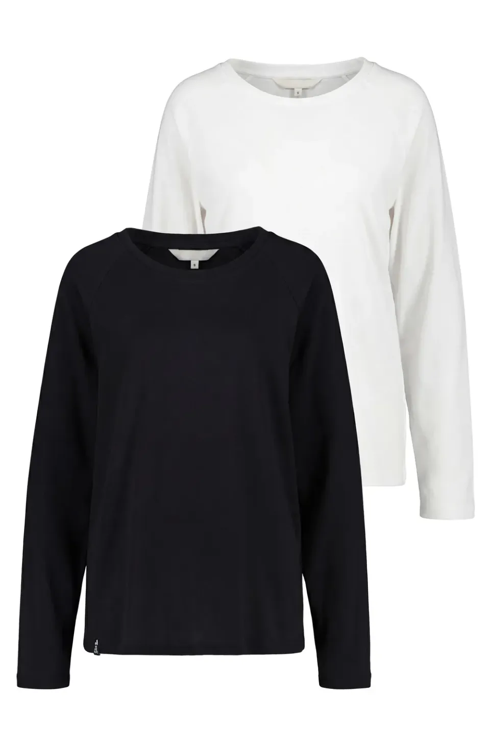 Alife & Kickin GaiaAK A Longsleeve Schwarz Doppelpack Bio