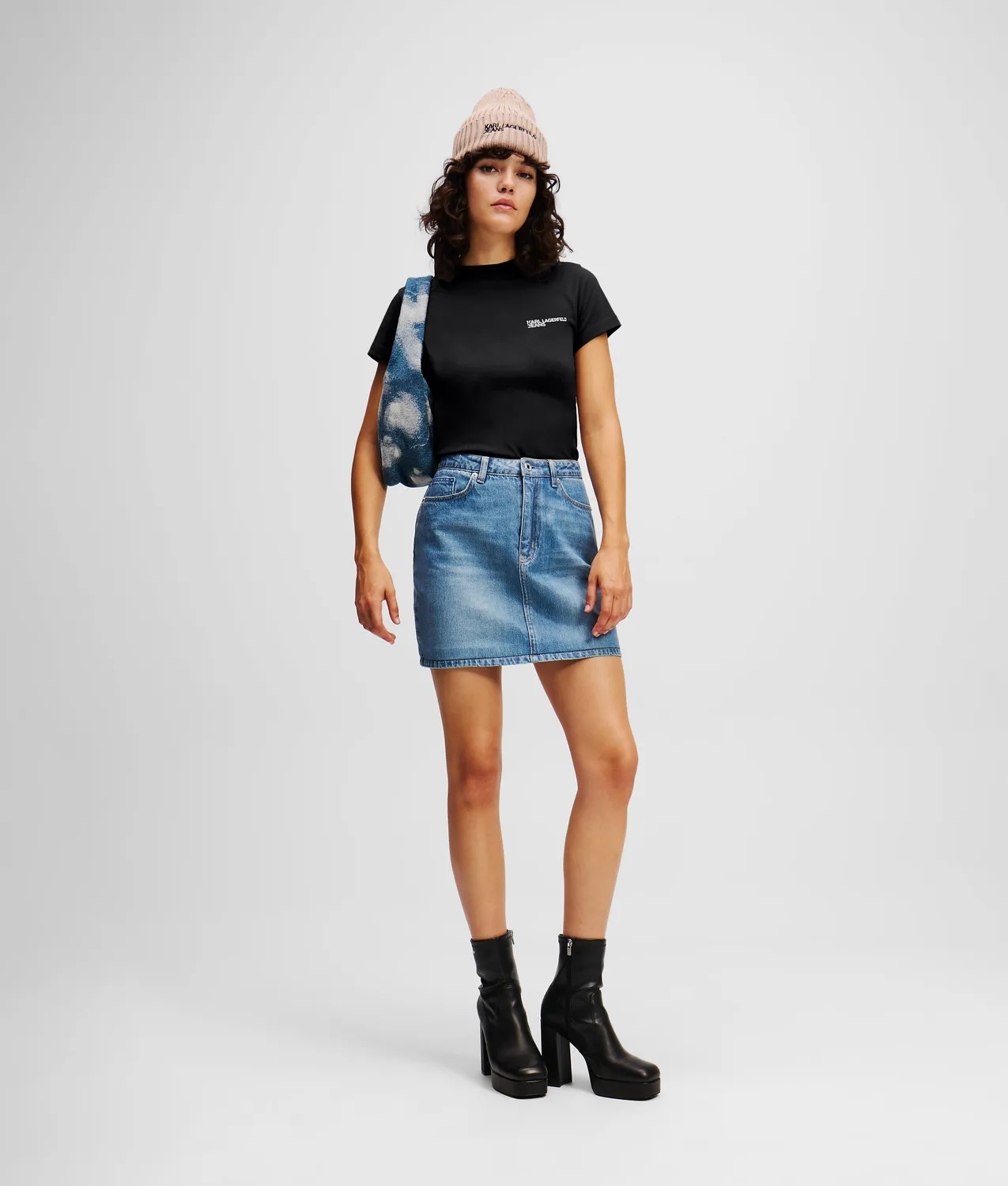 Karl Lagerfeld KL Jeans Slim-fit T-Shirt Baumwolle