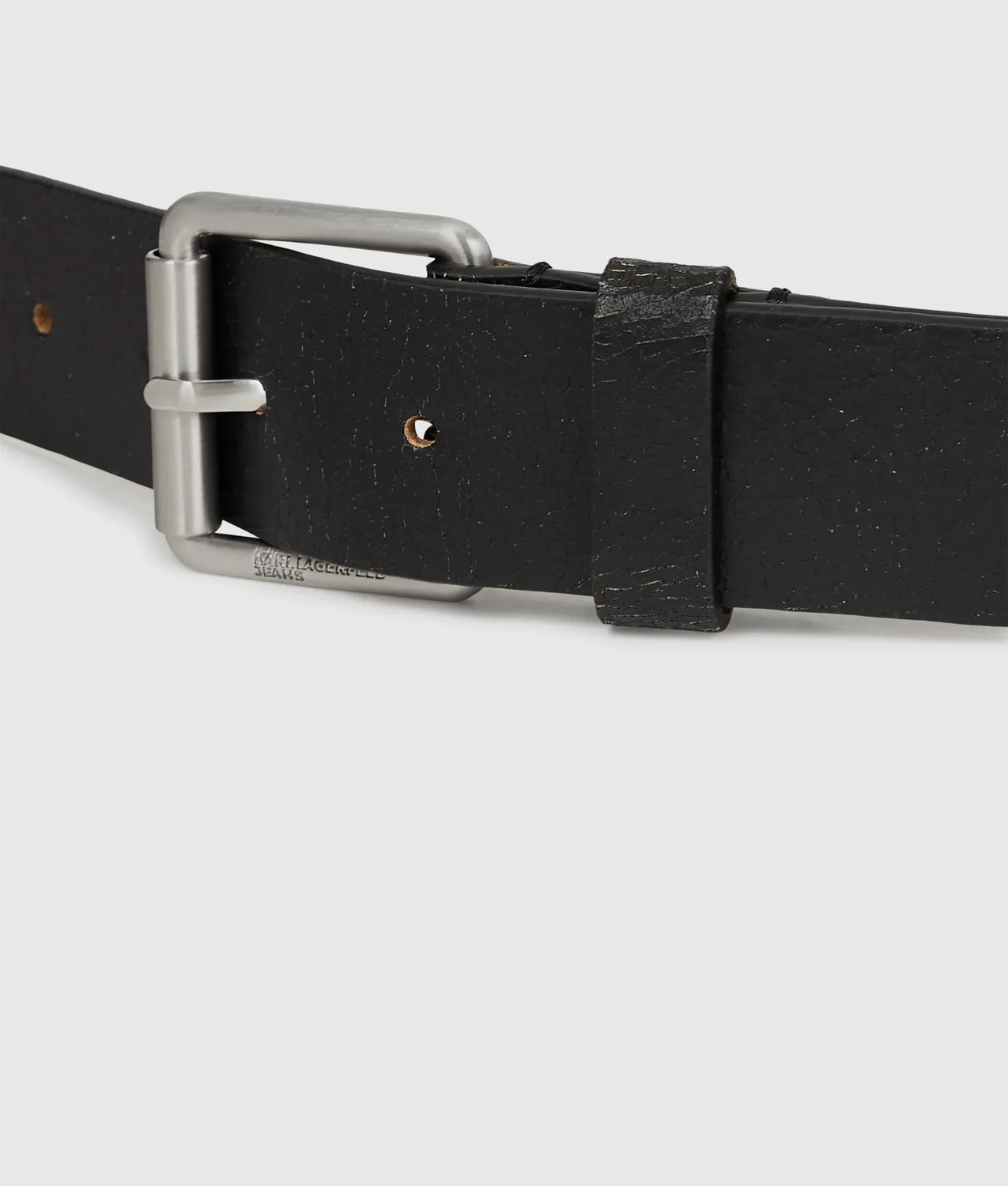 Karl Lagerfeld Cracked Gürtel Leder 85-100