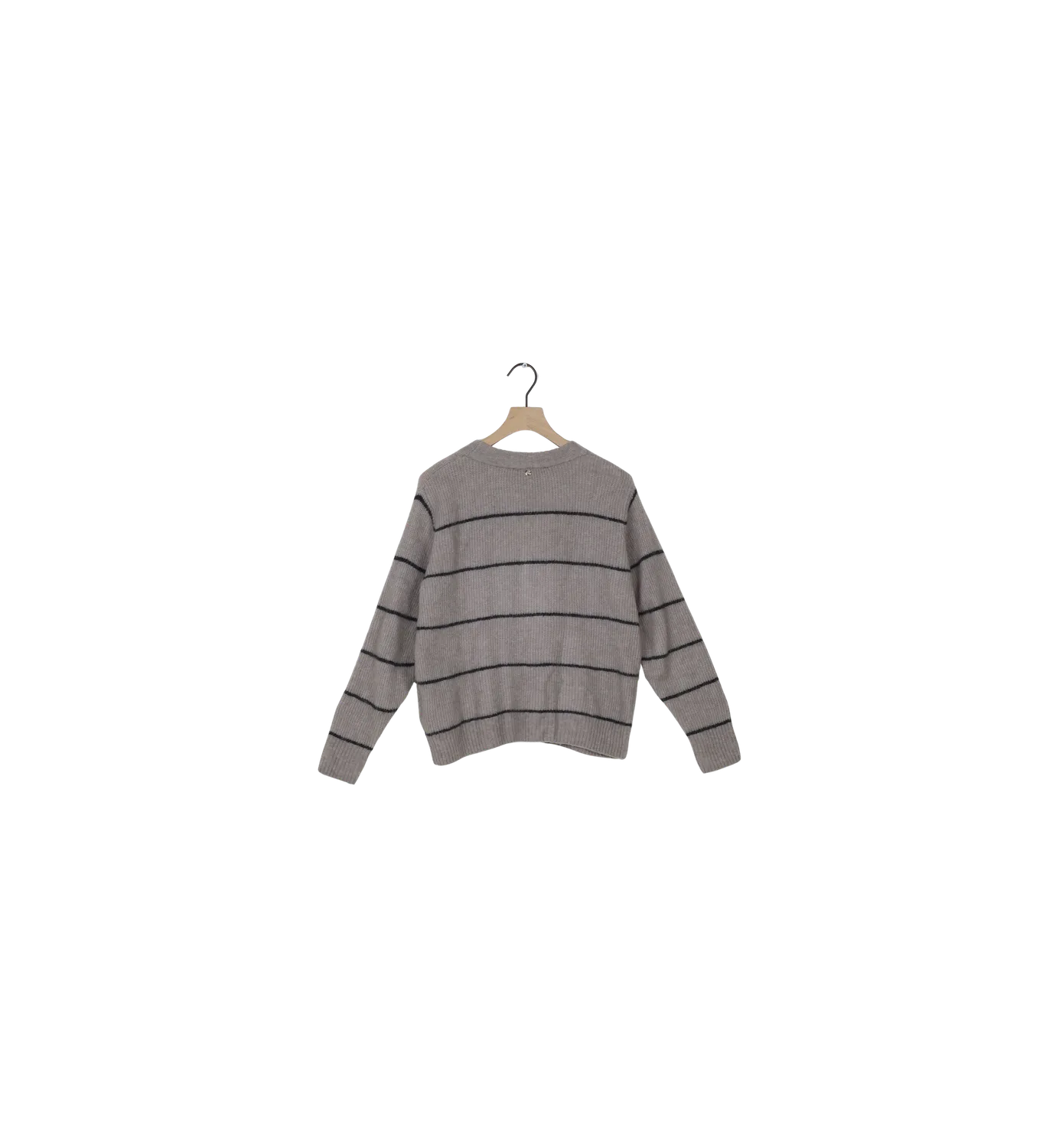 Mos Mosh ReLoved MMThora Slim Stripe Knit Pullover XS