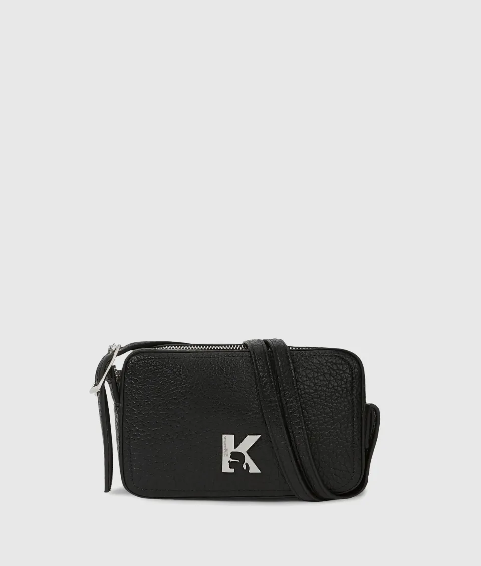 Karl Lagerfeld KL Jeans K Logo Camera Bag Tasche genarbt