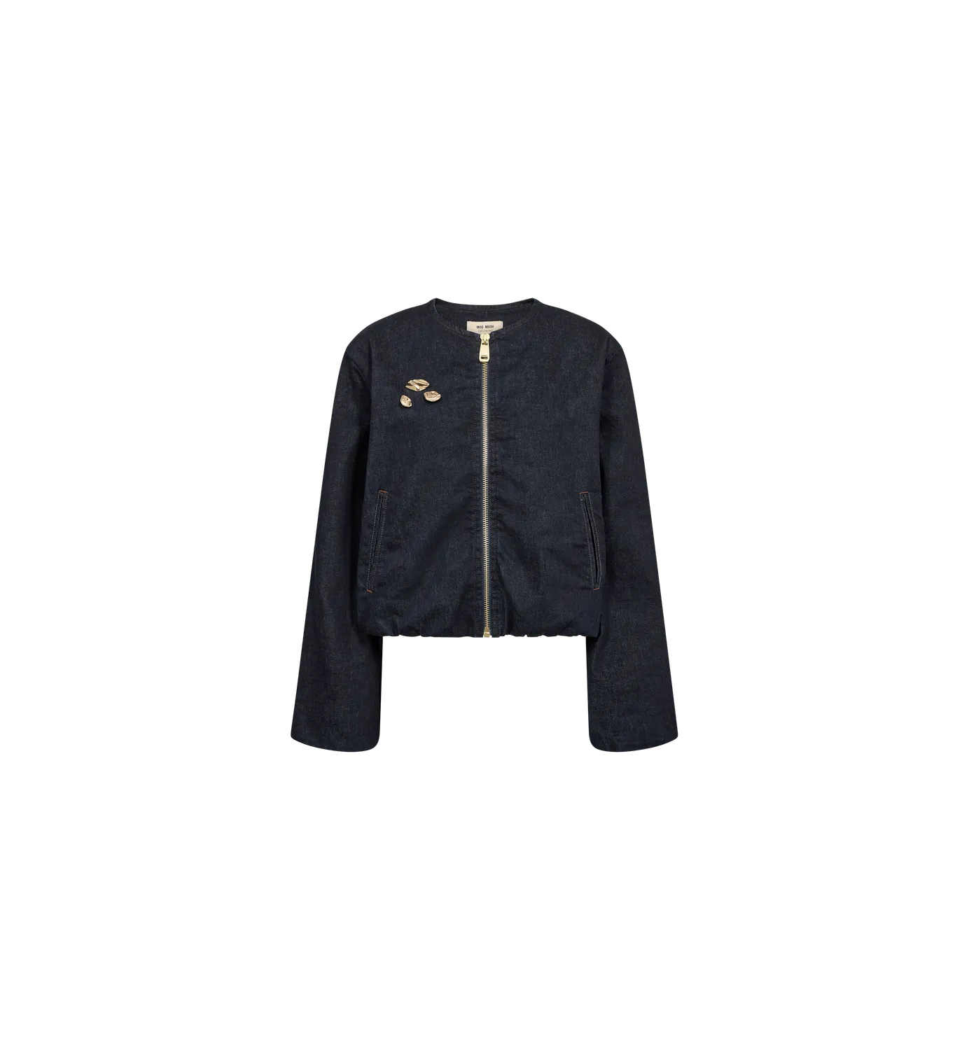 Mos Mosh Val Diani Bomberjacke Dunkelblau Denim