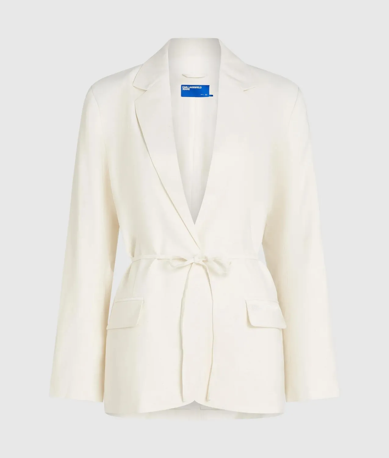 Karl Lagerfeld KL Jeans Tie Waist Blazer Damen M tailliert