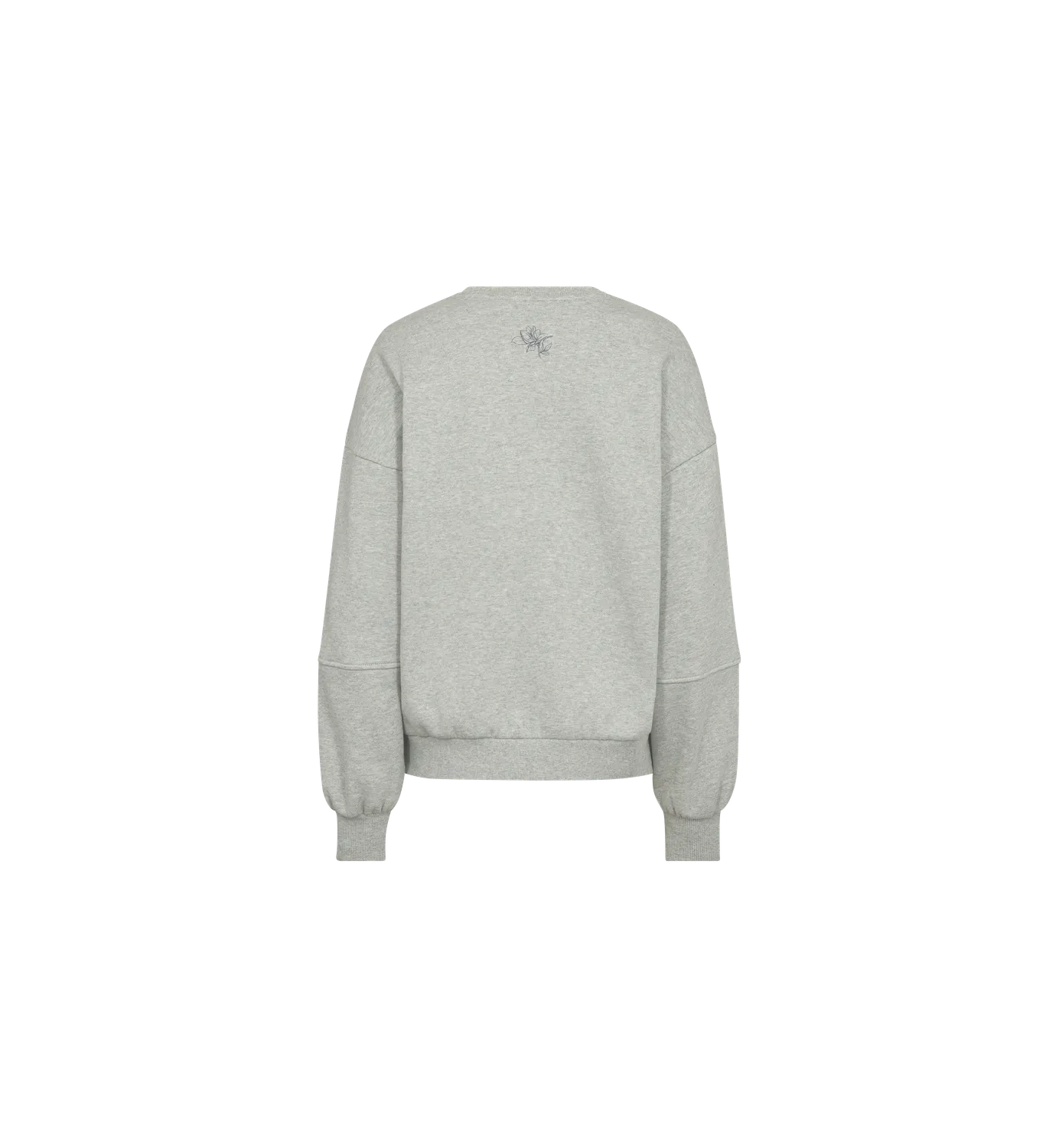 Mos Mosh MMRafa Sweatshirt Hellgrau Relaxed Print