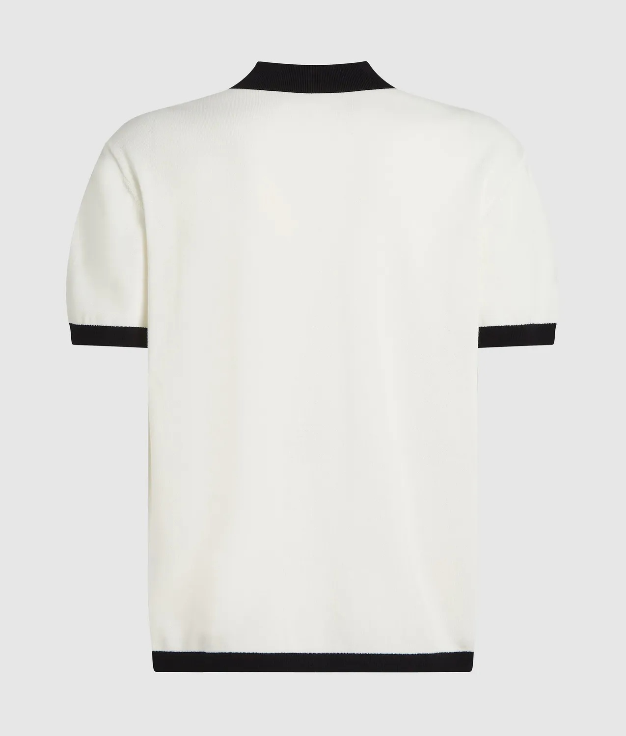 Karl Lagerfeld Monogram Poloshirt Baumwolle Stickerei