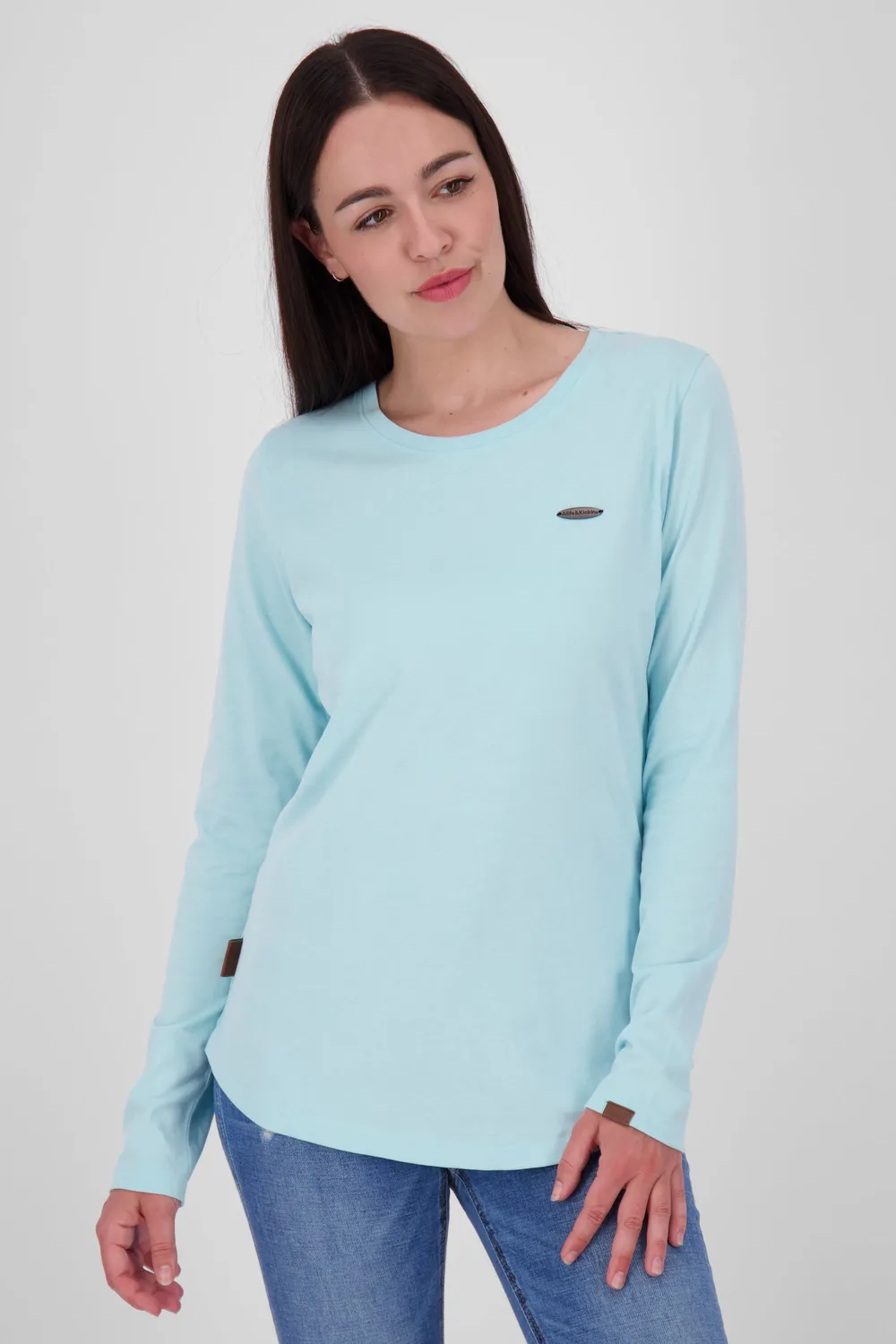 Alife & Kickin LeaAK A Longsleeve Hellblau Damen