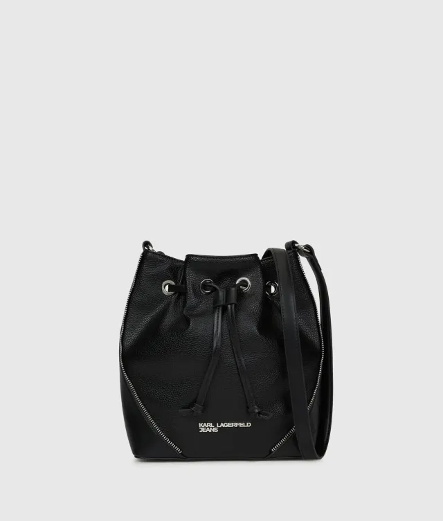 Karl Lagerfeld KL Jeans Rebel Bucket Bag schwarz