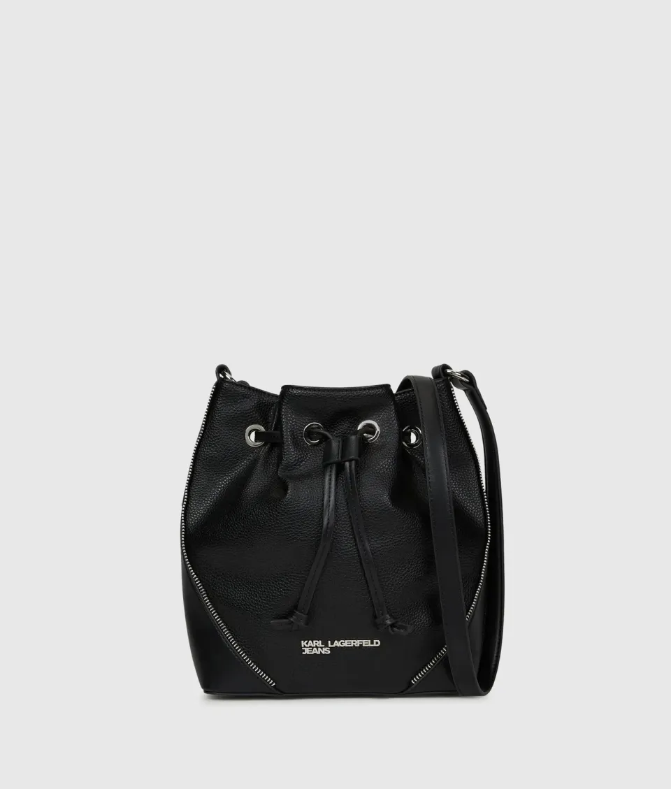 Karl Lagerfeld KL Jeans Rebel Bucket Bag schwarz